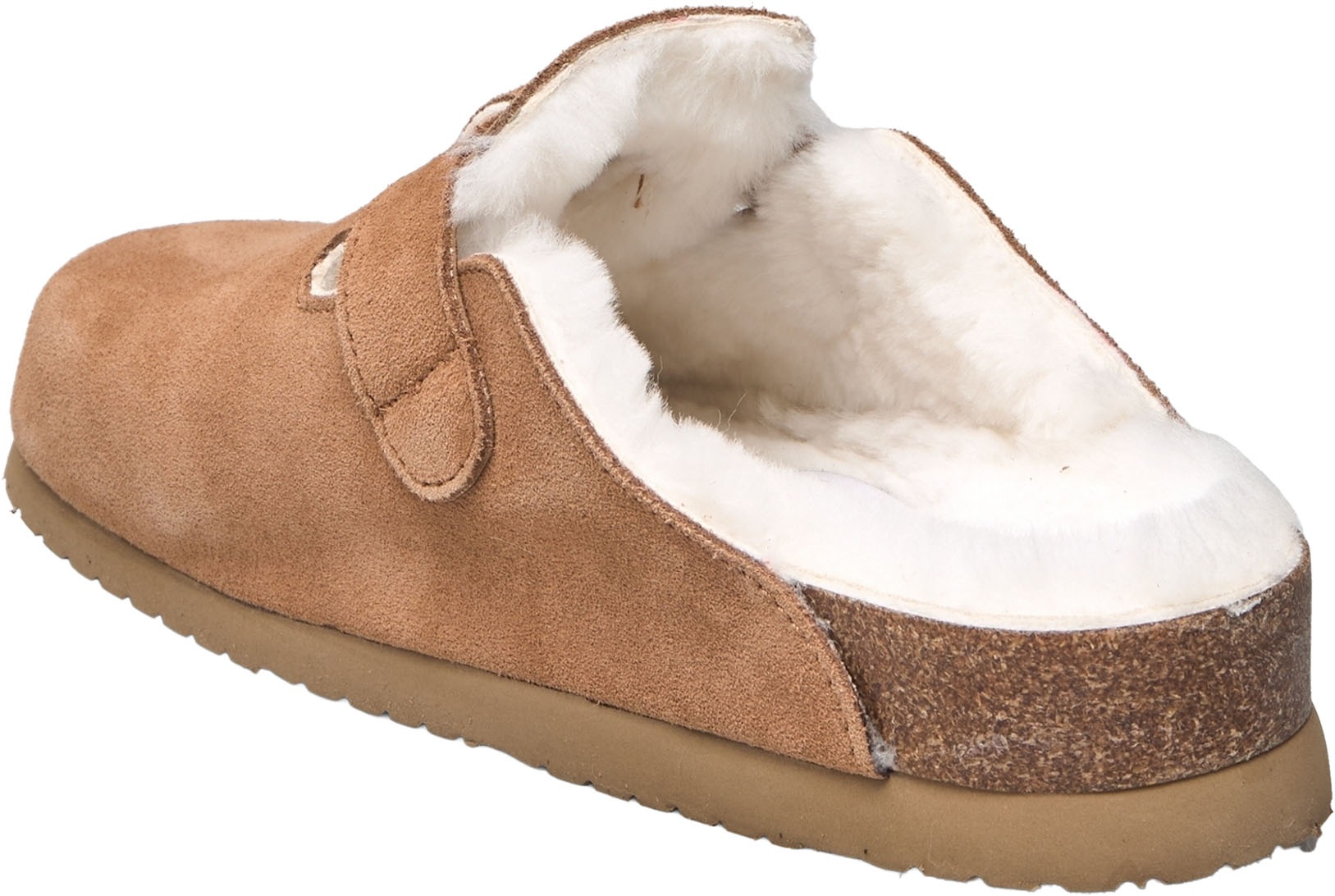 rosemunde Sandale »Evelyn Leather Sandals«, Langlebiges Rindsveloursleder mit anpassungsfähigem Memory Foam.