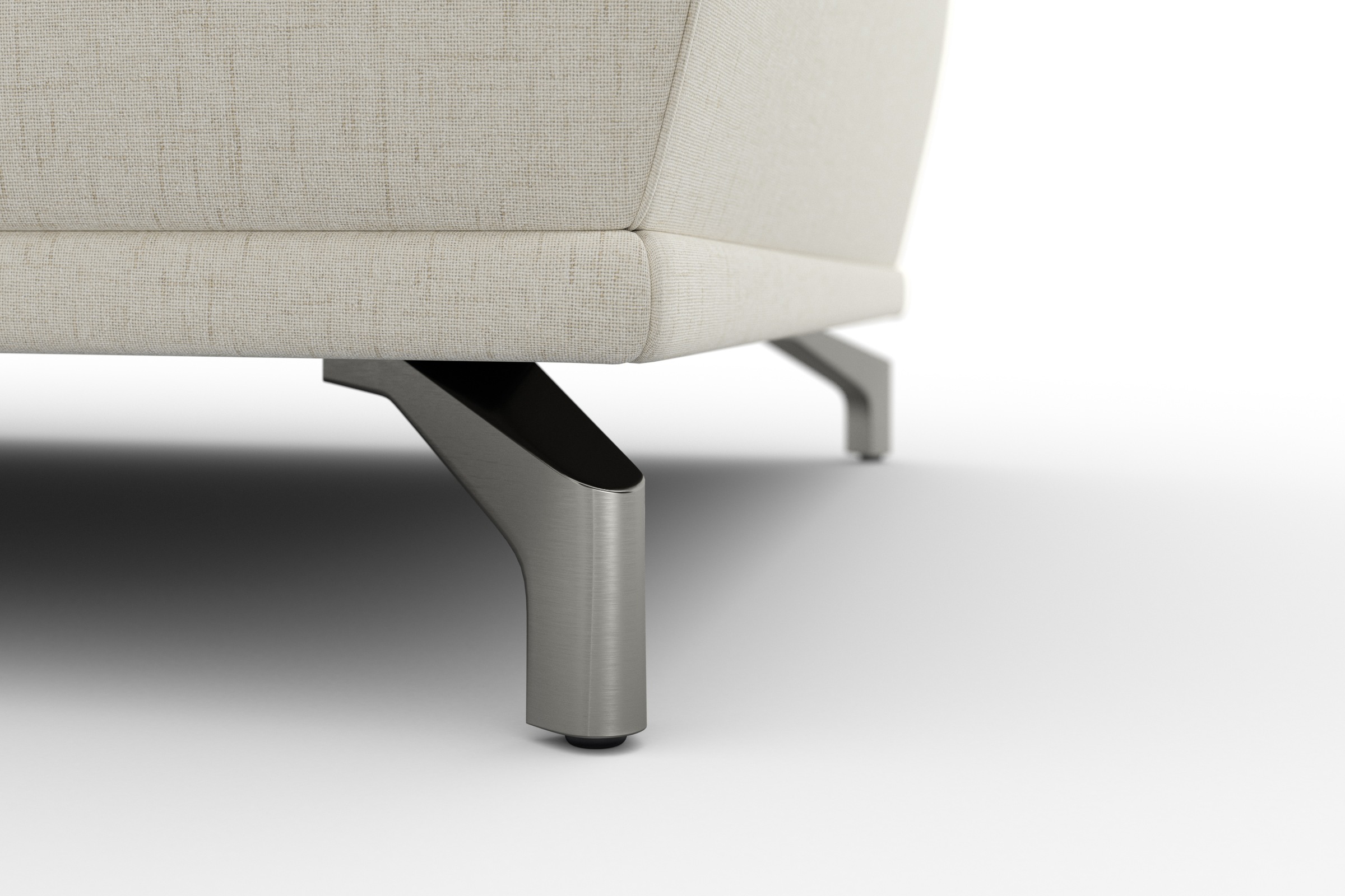 sit&more Ecksofa »Cabrio L-Form, mit Sitztiefenverstellung, Arm- und Kopfteilverstellung«, 2 Nierenkissen, Federkern, optional Bettfunktion und Stauraum