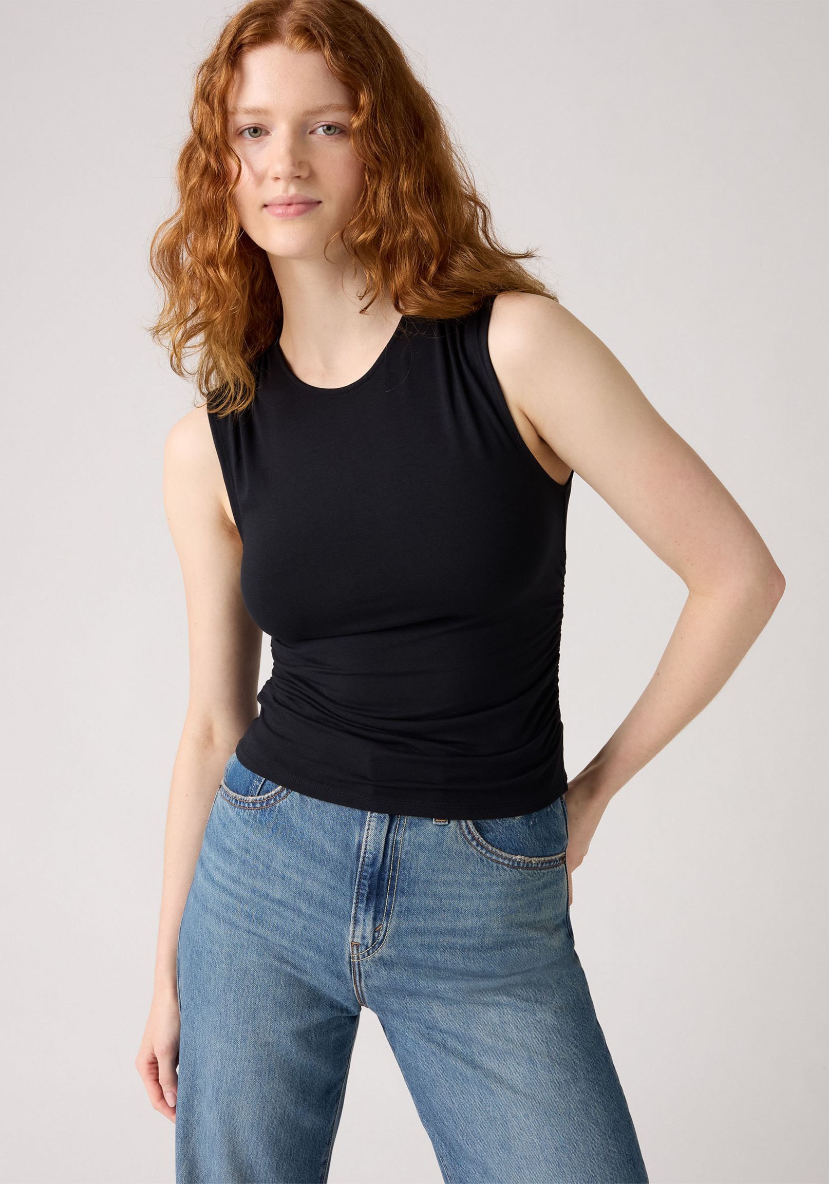 Levi's® Tanktop »CRYSTAL RUCHED TO«, mit seitlicher Raffung