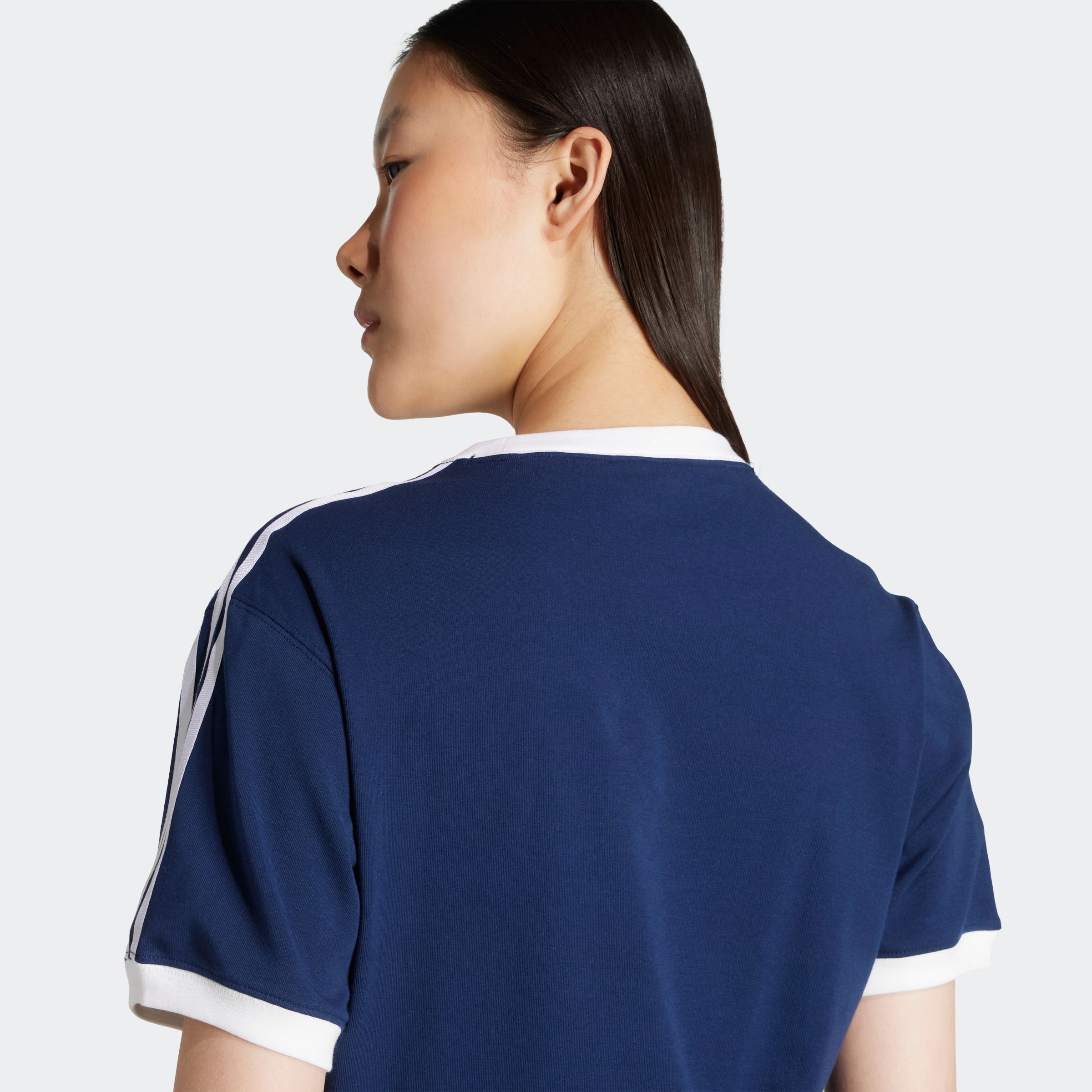 adidas Originals T-Shirt »3 STRIPE TEE«, drei Streifen Shirt mit Trefoil Logo