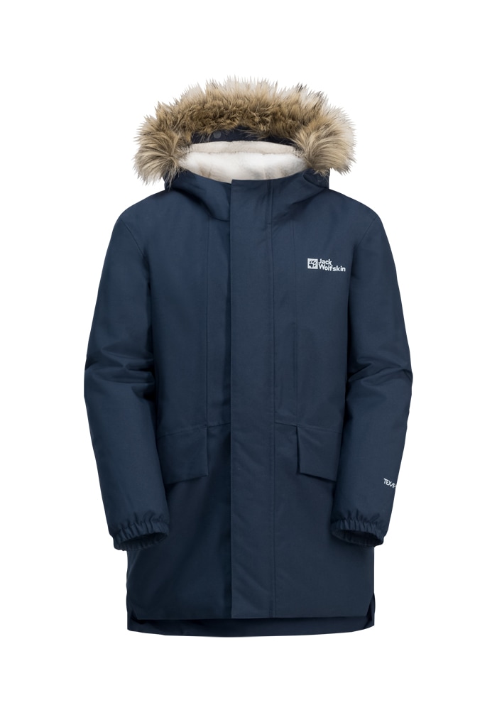 Jack Wolfskin Outdoorjacke »COSY BEAR JACKET K«, mit Kapuze