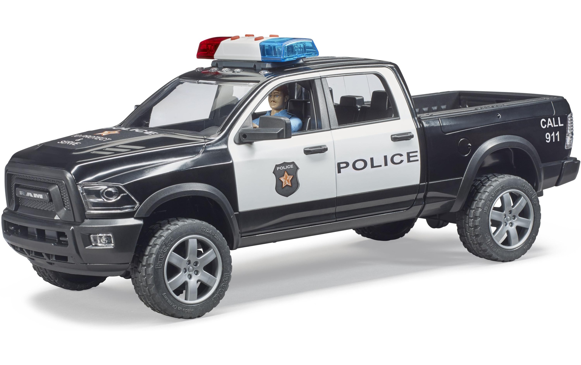 Bruder® Spielzeug-Polizei »Polizei Pickup mit Polizist«
