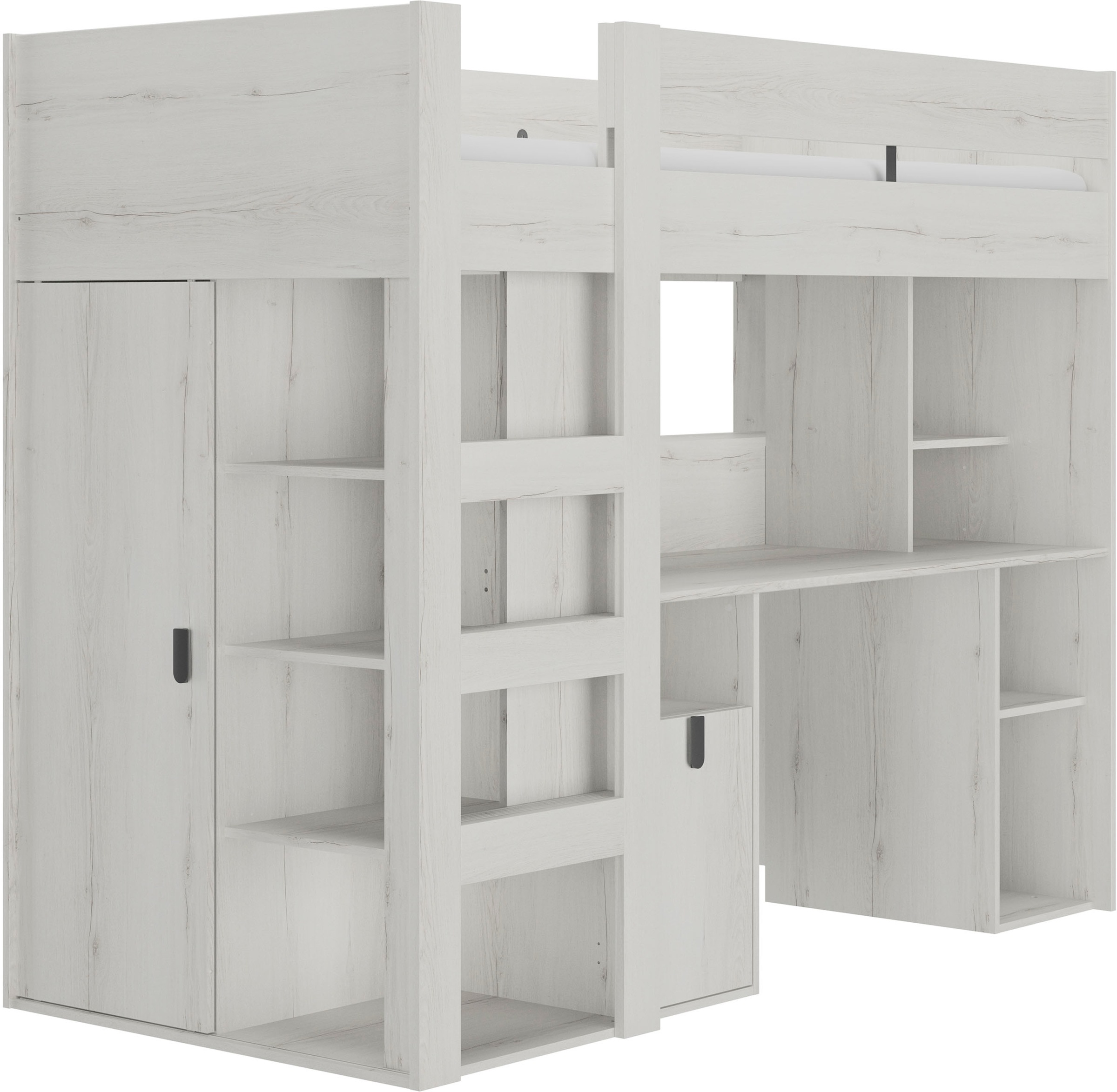 Gami Hochbett »Lugano« All-in-one Bett