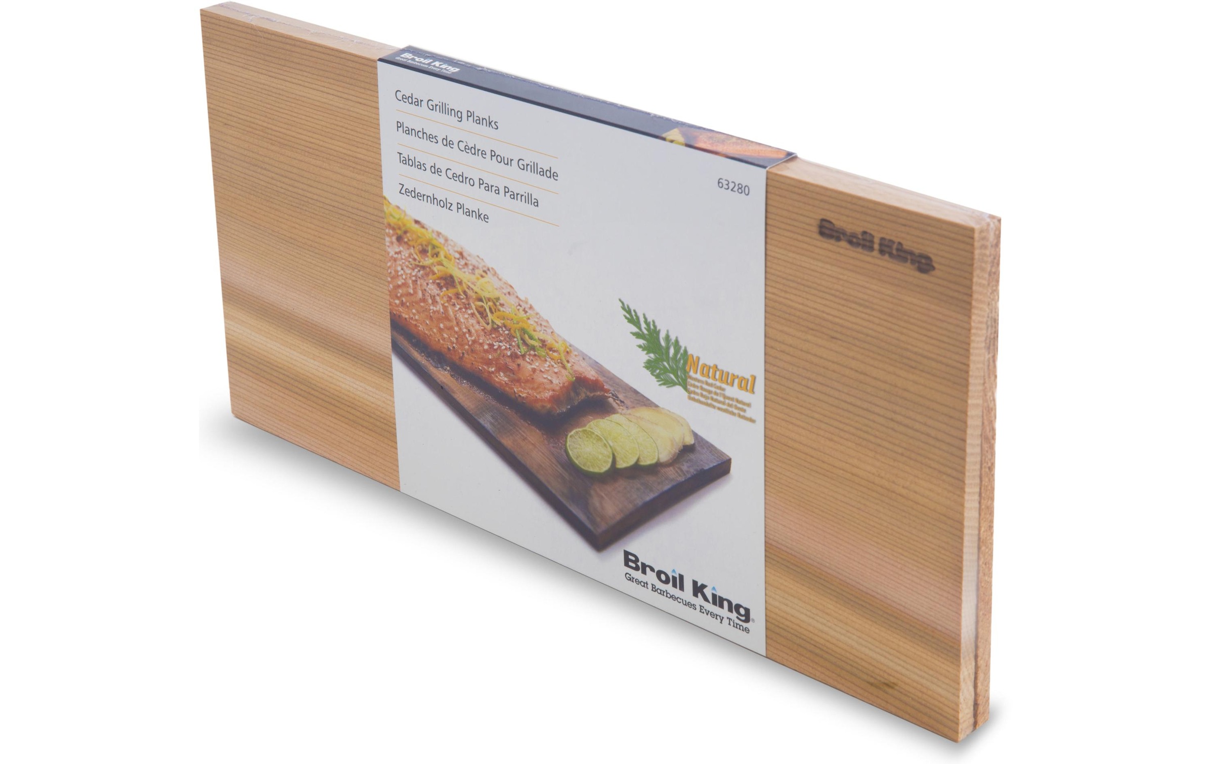 Broil King Räucherbrett »Broil King Räucherholzplanke Zedern 2er-Set«