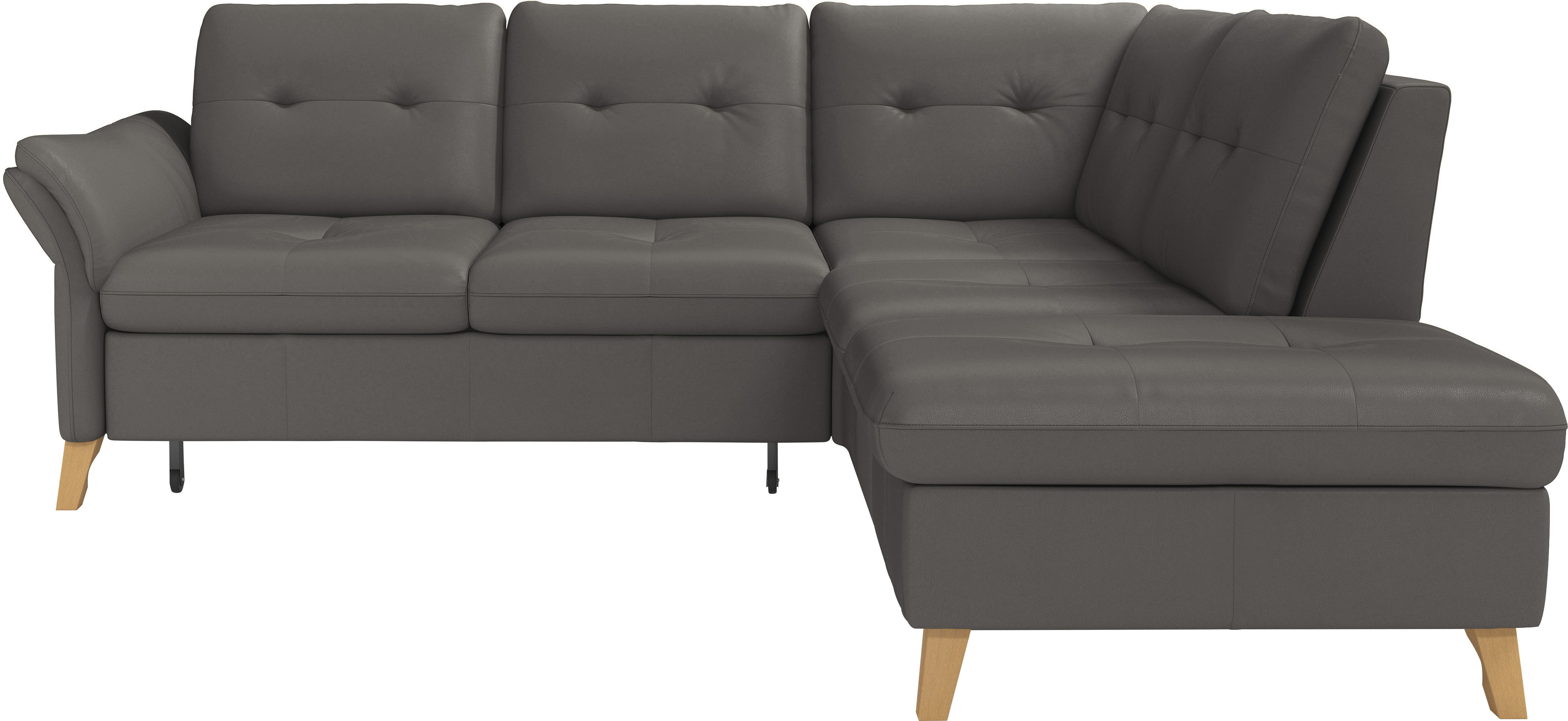 sit&more Ecksofa "Göteborg" inkl. Sitztiefenverstellung, wahlweise mit Bettfunktion & Bettkasten