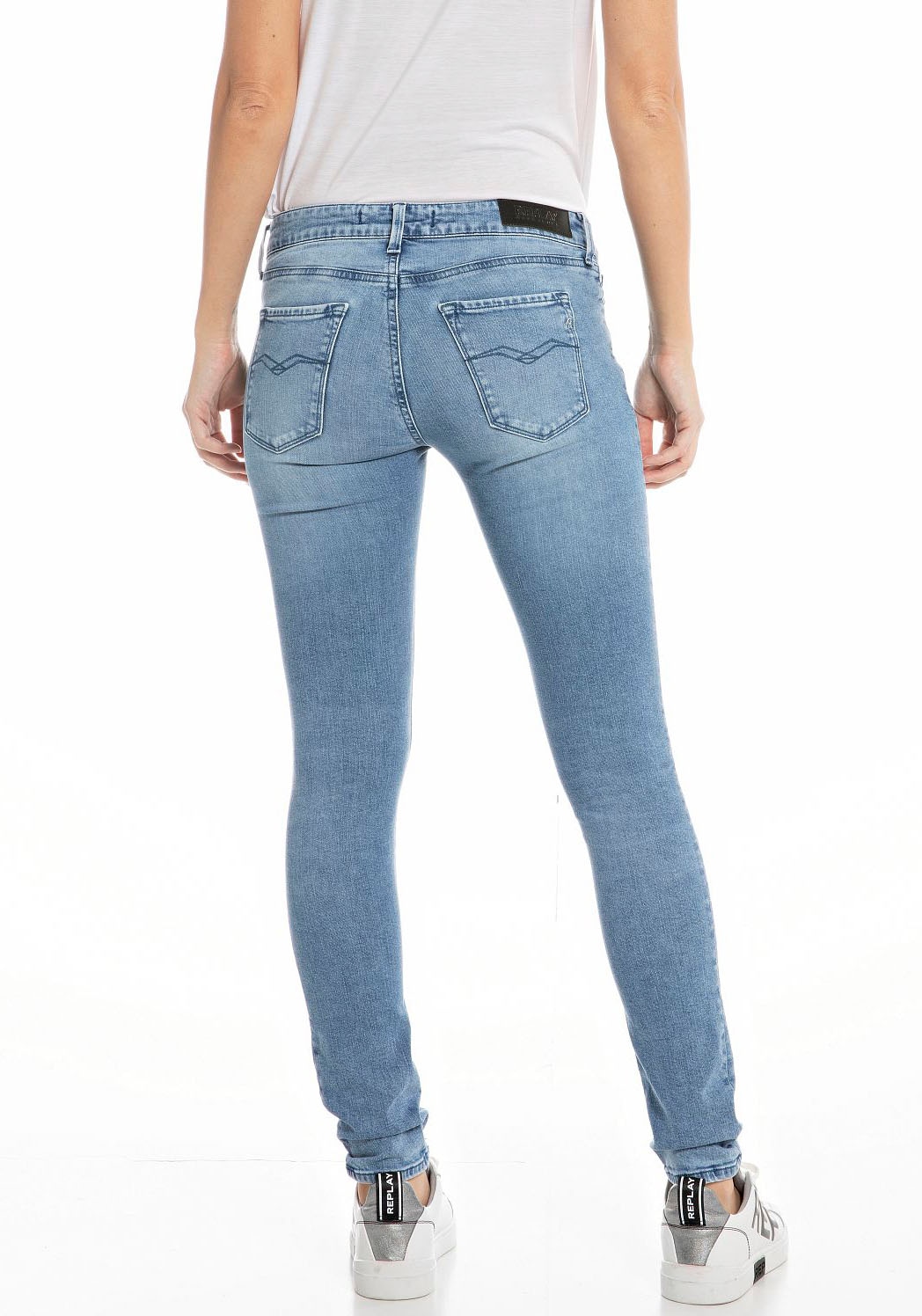 Replay 5-Pocket-Jeans »NEW LUZ«, in Ankle-Länge