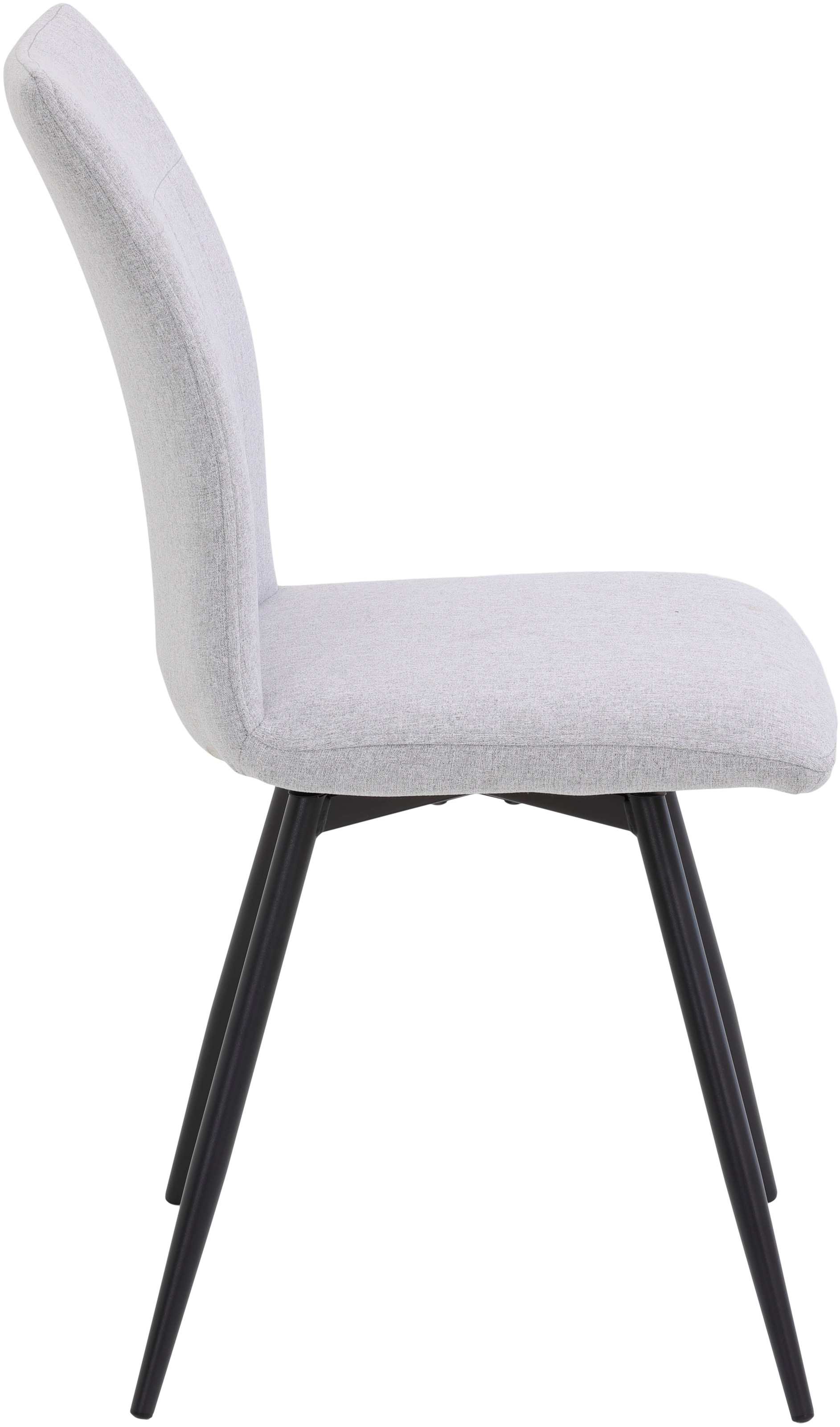 HELA Drehstuhl »Vierfussstuhl RIO«, (Set), 4 St., Webstoff, Esszimmerstuhl, 360° drehbar, gepolstert, Webstoff, 120kg belastbar
