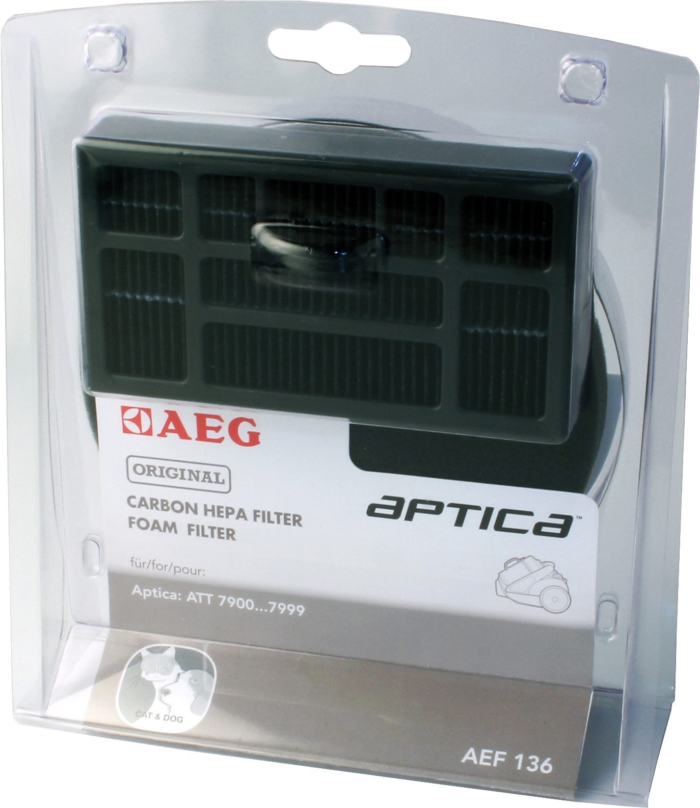 AEG HEPA-Filter »AEF 136«, aus Hepa- und Motorfilter