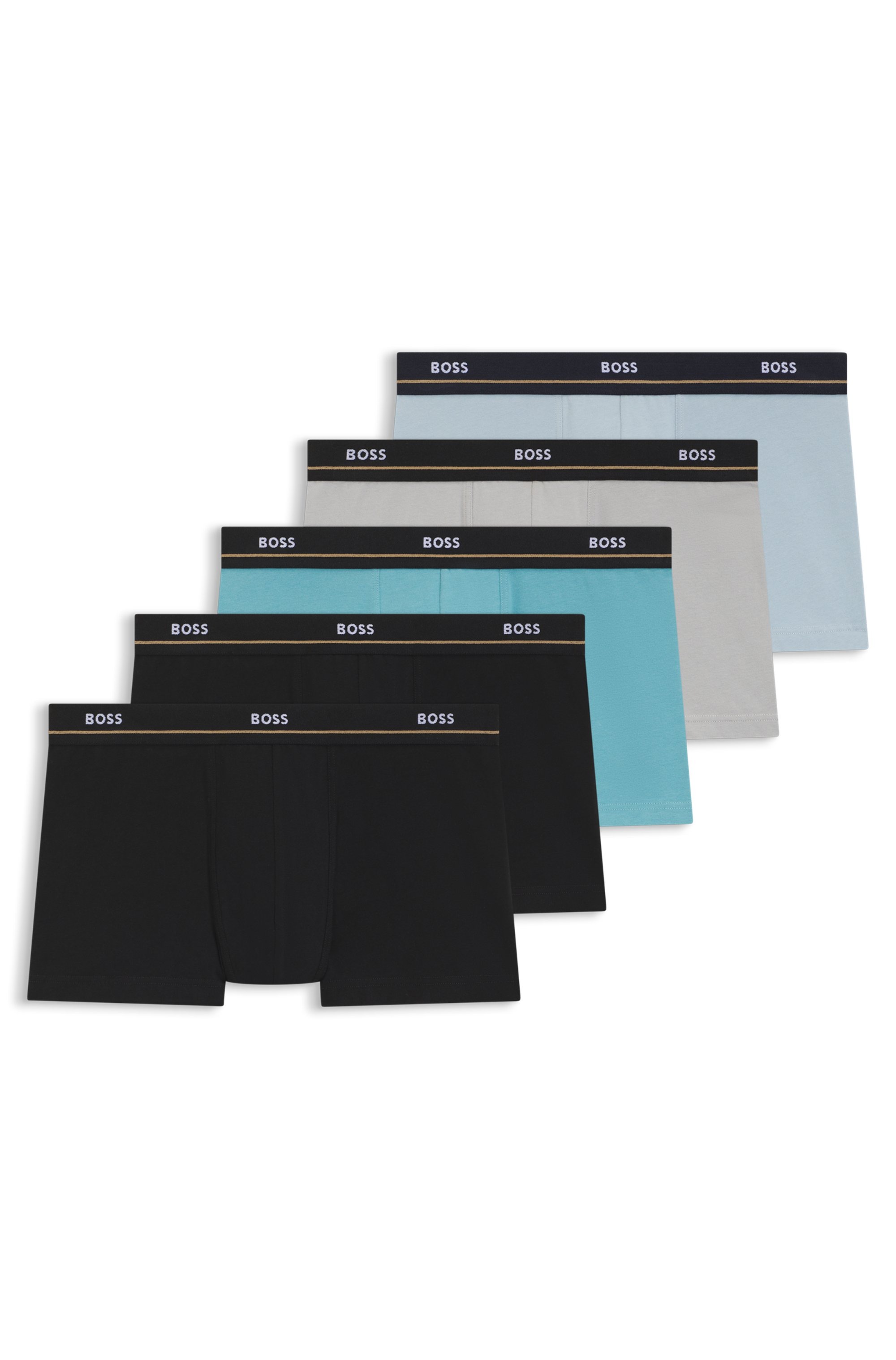 BOSS Trunk »Trunk 5P Essential« Packung, 5er, 5 Stk. mit elastischem Bund