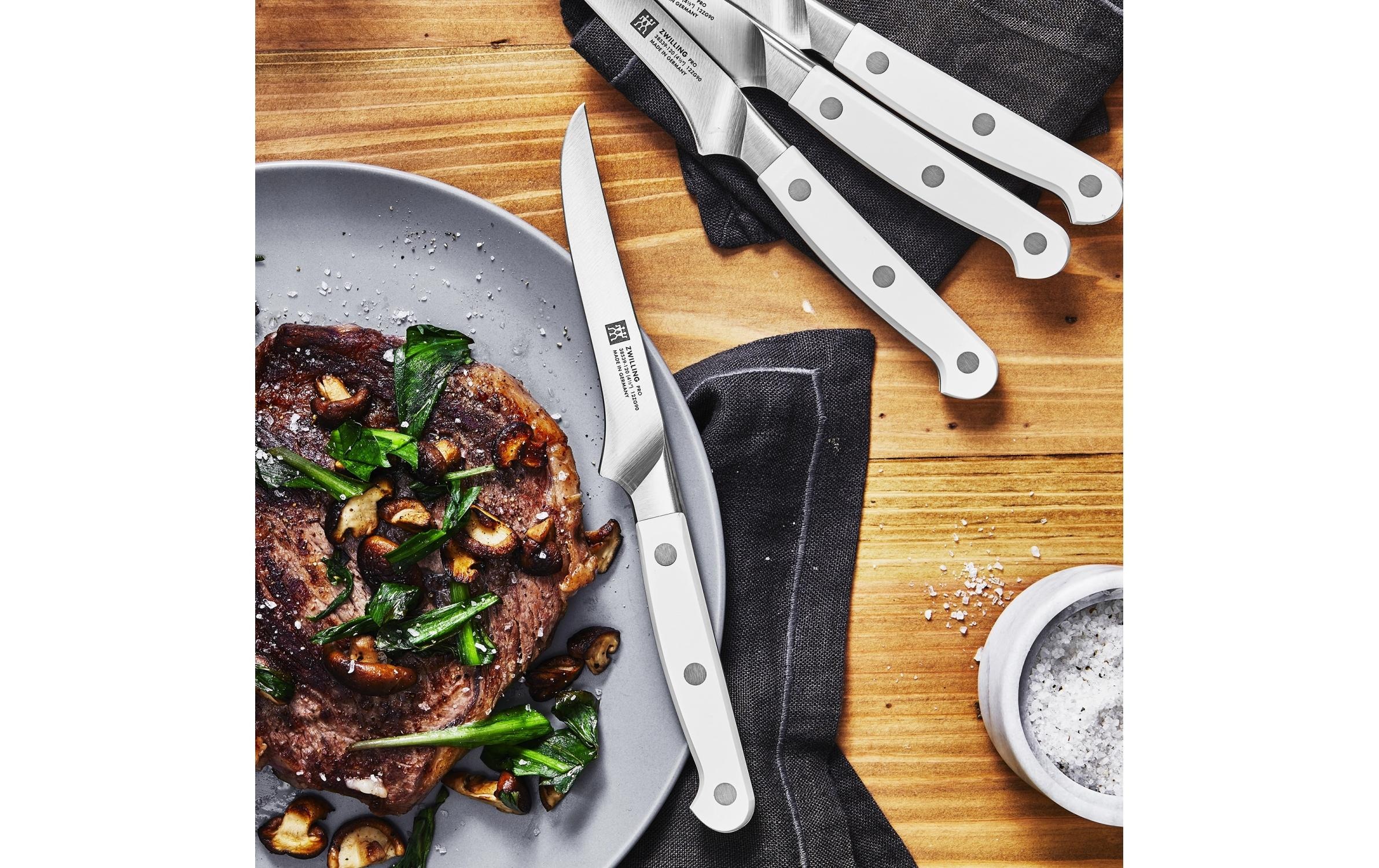 Zwilling Steakmesser »Pro le blanc 4-teilig«