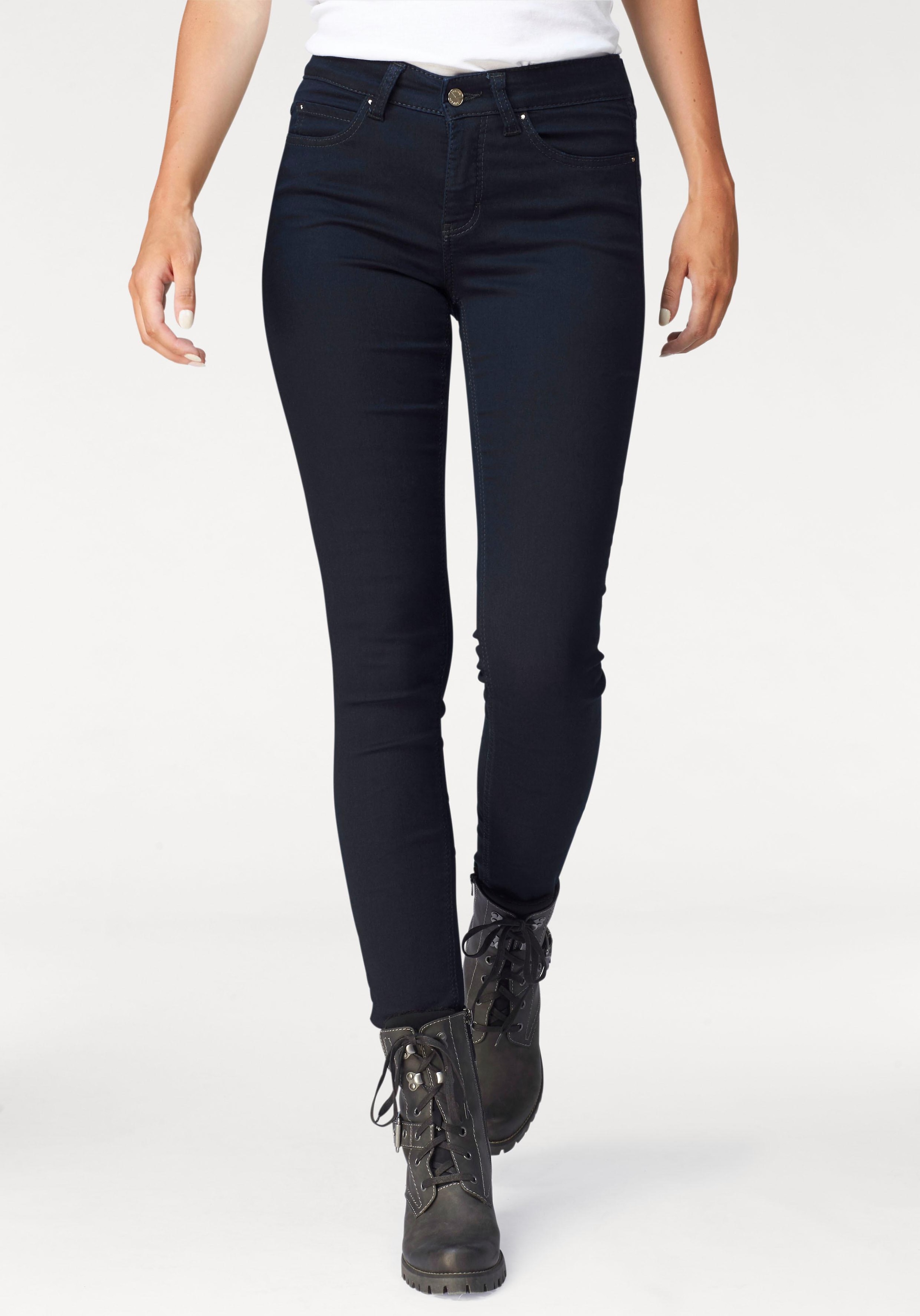 MAC Skinny-fit-Jeans »Dream Skinny«, Hochelastische Qualität sorgt für den perfekten Sitz