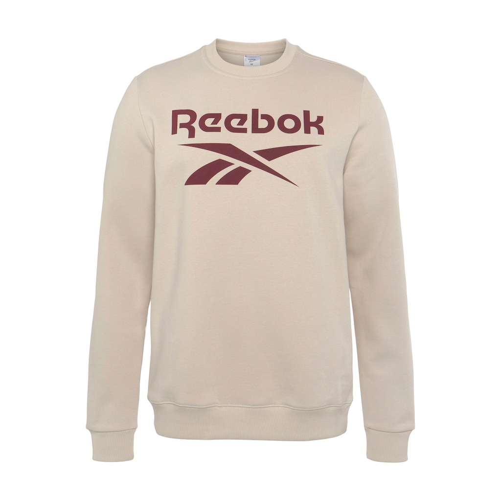 Reebok Sweatshirt »REEBOK IDENTITY FLEECE STACKED LOGO CREW SWEATSHIRT«
