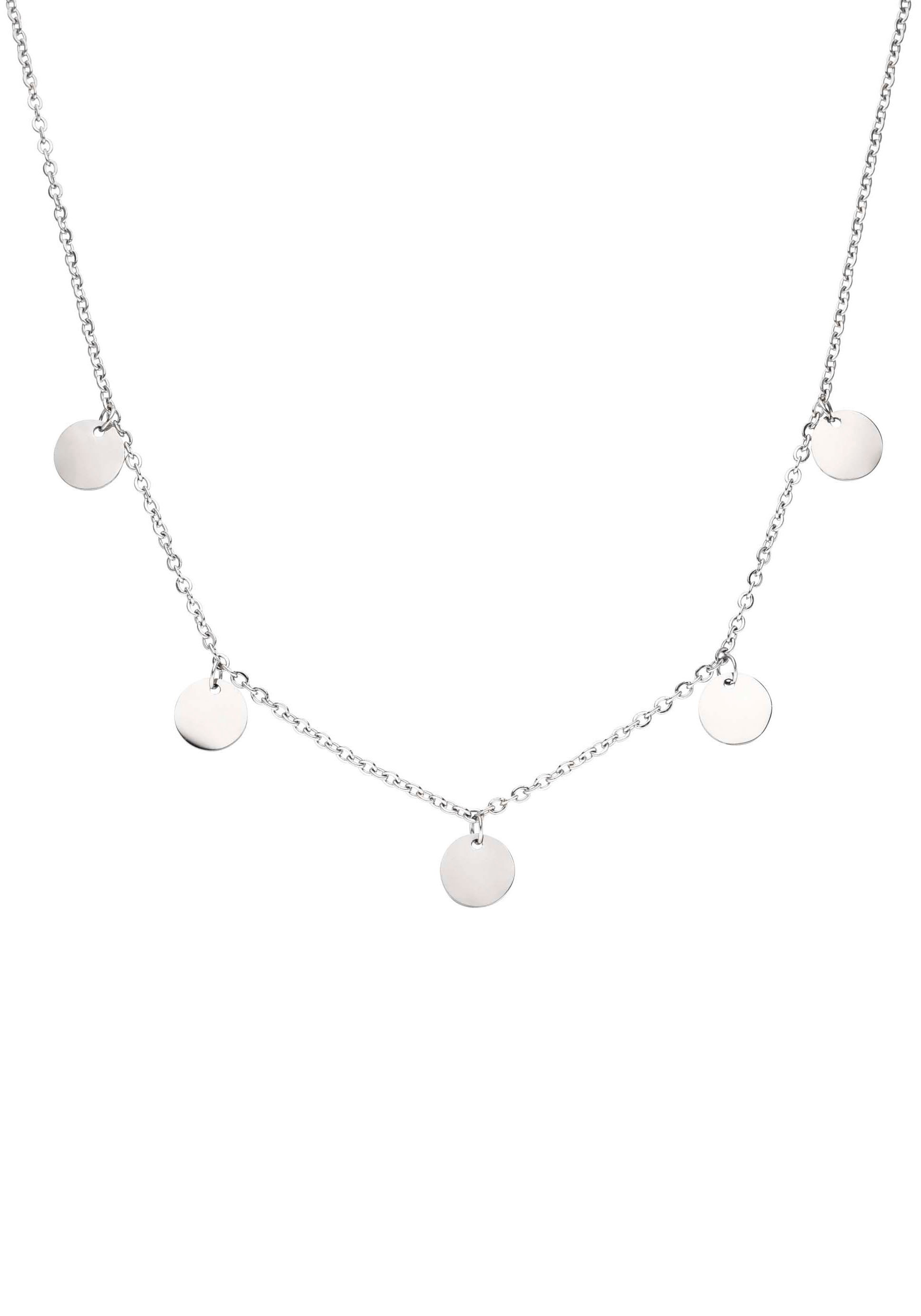 Purelei Kette mit Anhänger »Schmuck Geschenk Kalea Plättchen Kreis«