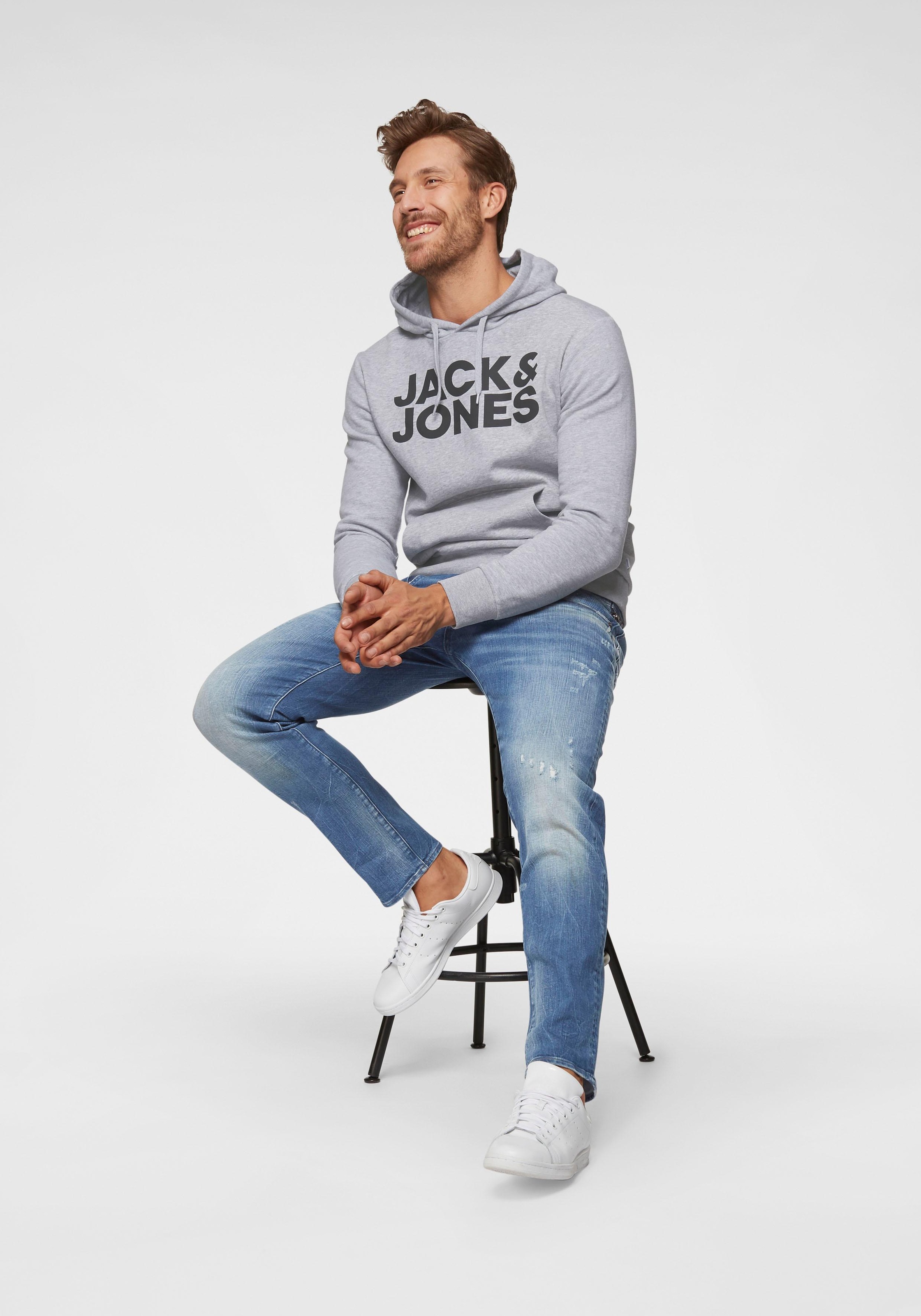 Jack & Jones Kapuzensweatshirt »CORP Logo Hoodie«, mit Logoprint