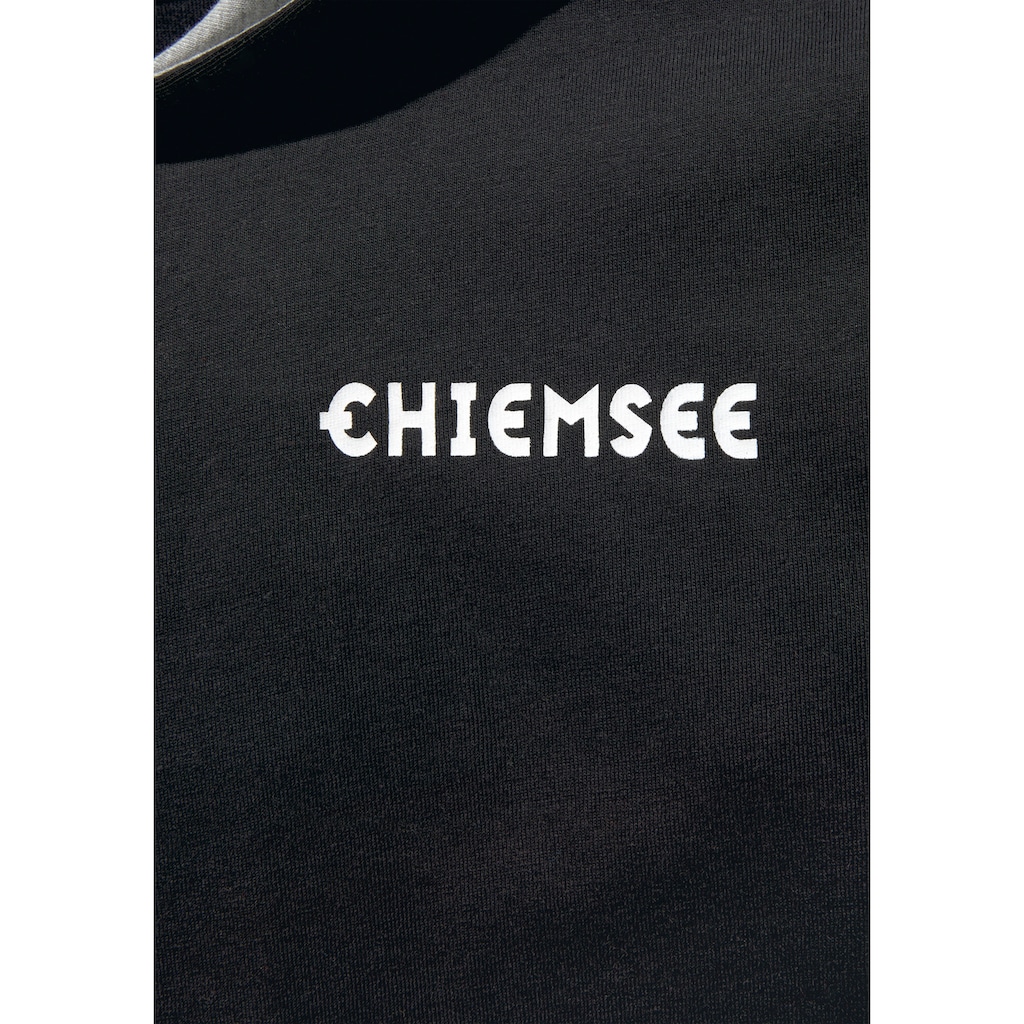 Chiemsee Kapuzenshirt »mit Kapuzendruck«, und Rückenprint
