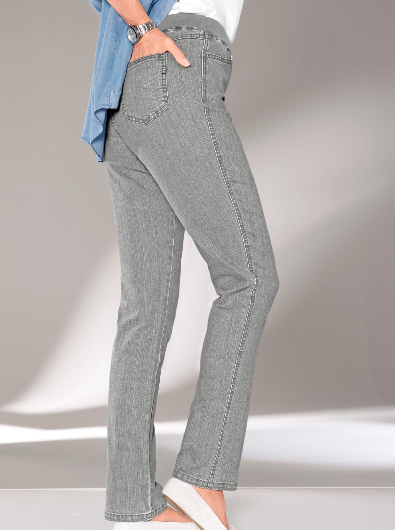 Classic Basics Stretch-Jeans, (1 tlg.)
