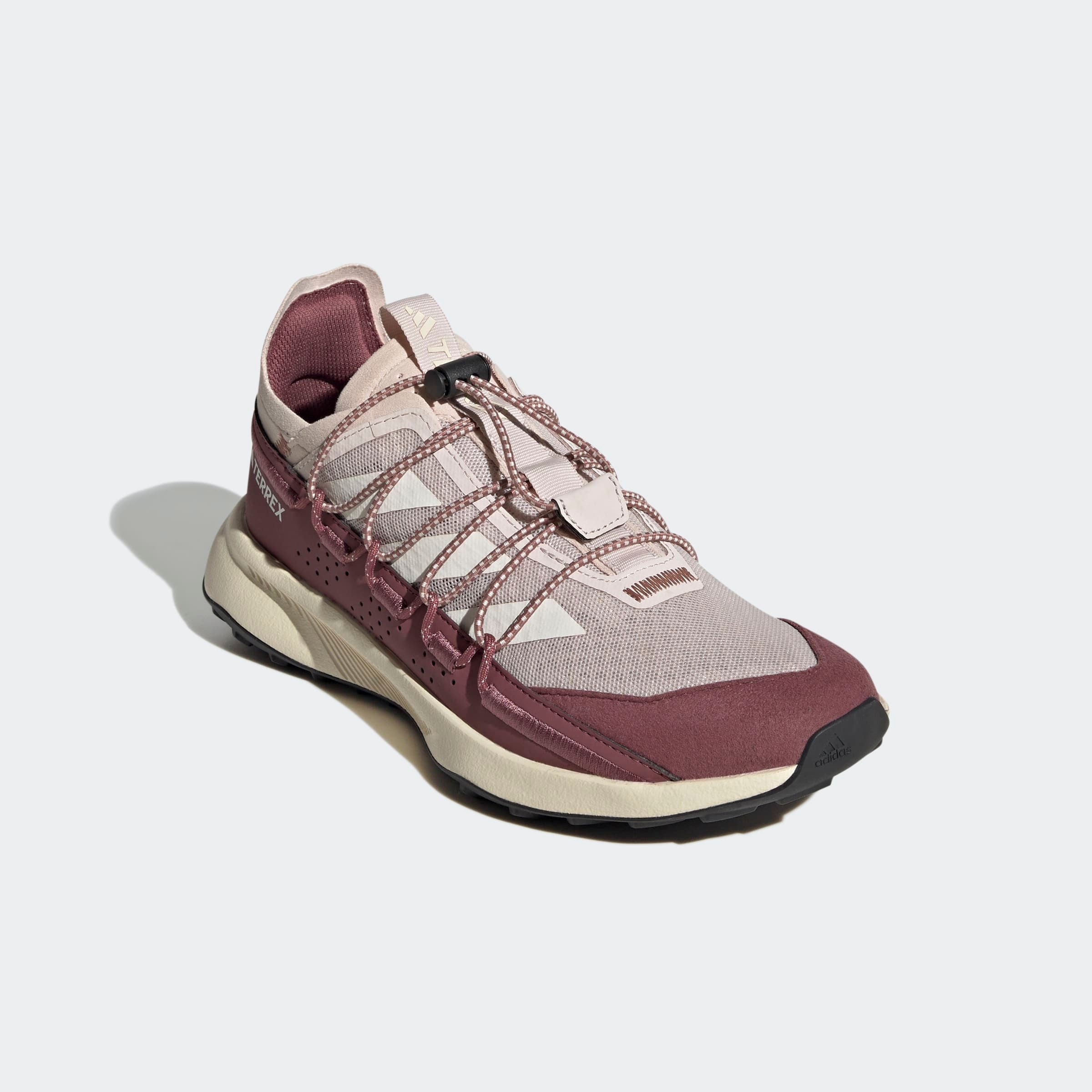 Adidas Terrex, Unisex, adidas TERREX »VOYAGER 21 TRAVEL«, putty mauve, wonder weiß, warm clay, 40,5, Dieser leichte, atmungsaktive Schuh ist teilweise