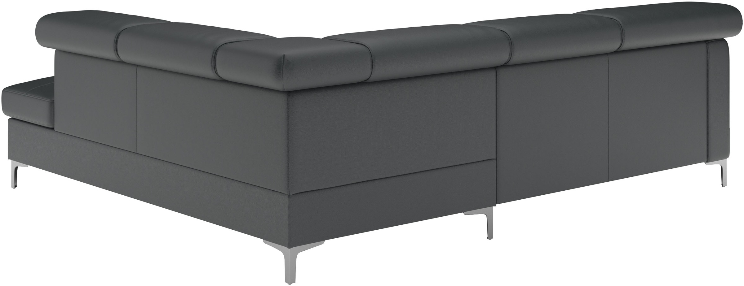 COTTA Ecksofa »Sammy L-Form«, mit Kopfteilverstellung, wahlweise mit Bettfunktion & Bettkasten
