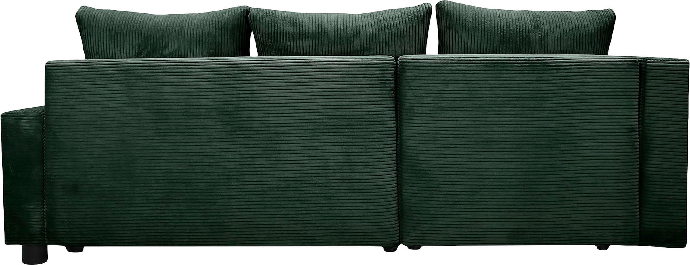 COLLECTION AB Ecksofa »30 Jahre Jubiläums-Modell Parma L-Form«, inkl. Bettfunktion und Bettkasten, in Cord, frei stellbar