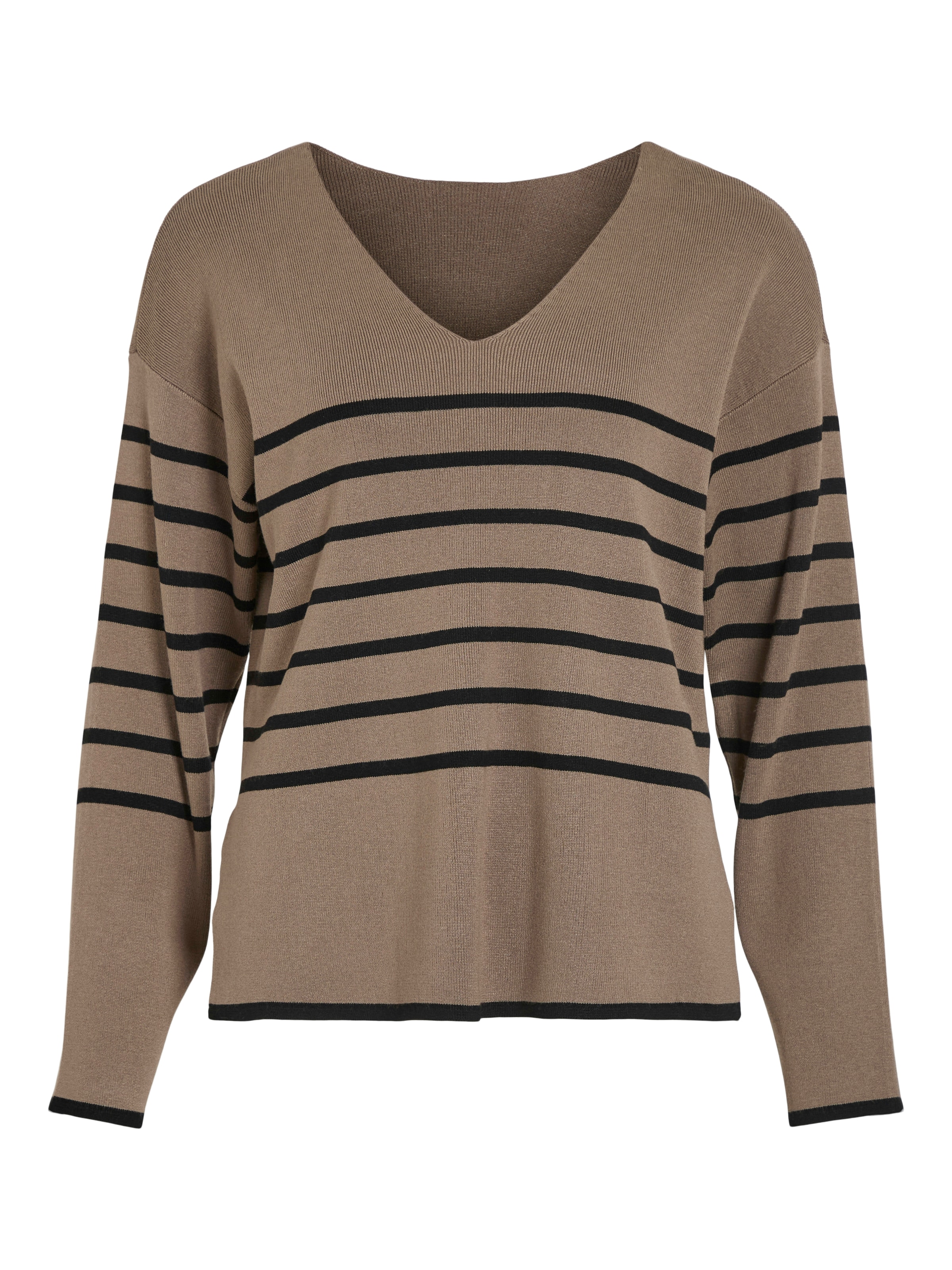 Vila V-Ausschnitt-Pullover »VIOSTRIA V-NECK L/S REV TOP-NOOS«