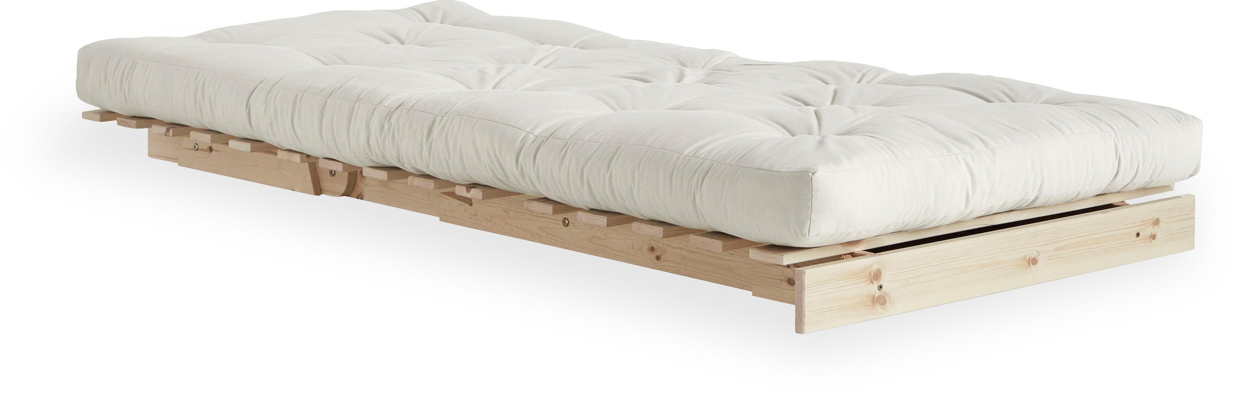 Karup Design Daybed »Roots Schlafsofa, Gästebett, Sofa inkl. Futonmatratze«, Liegefläche 90/140/160 x200 cm, FSC® zertifizierte Kiefer