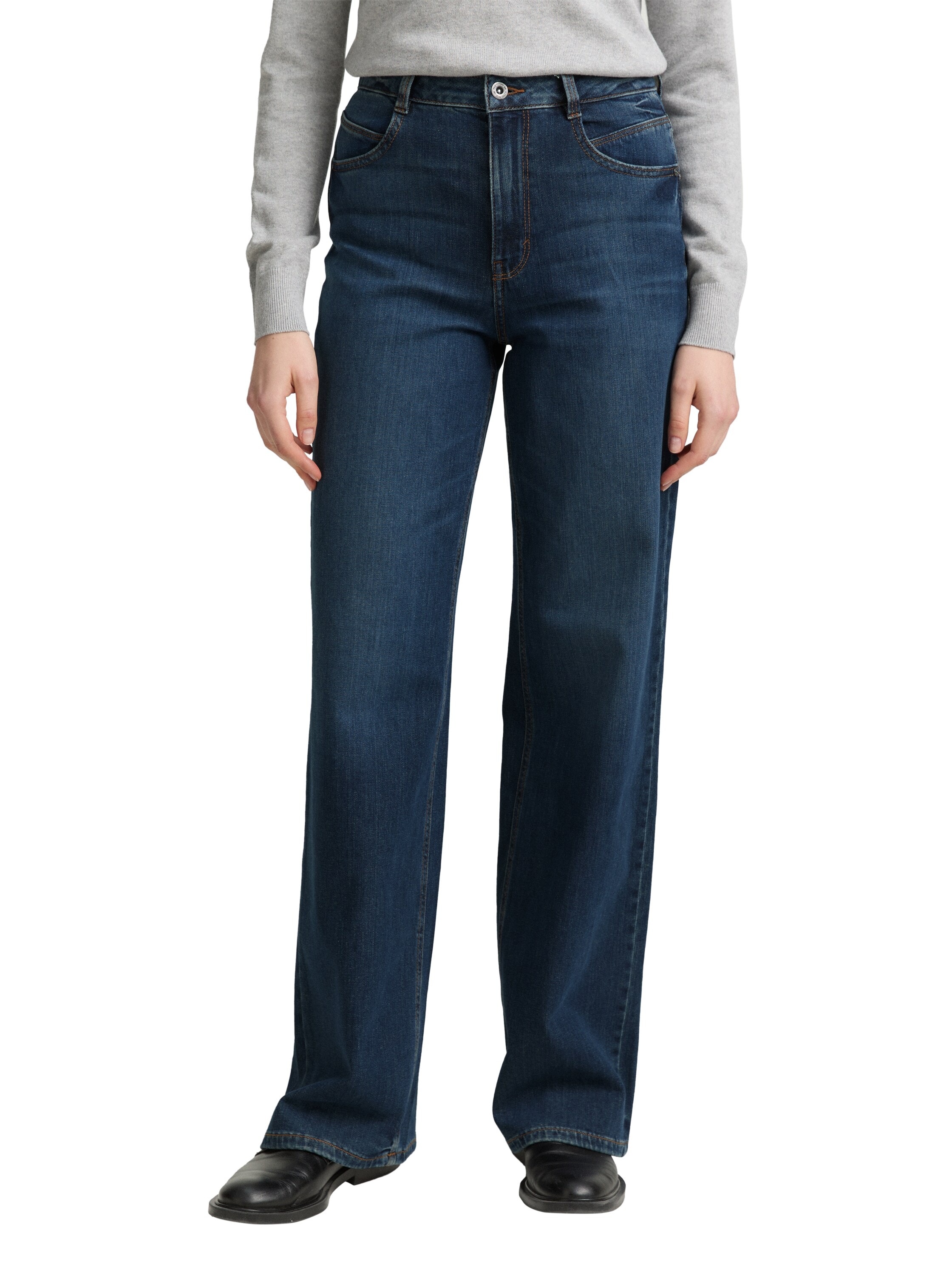 TOM TAILOR Weite Jeans, im Four-Pocket Style