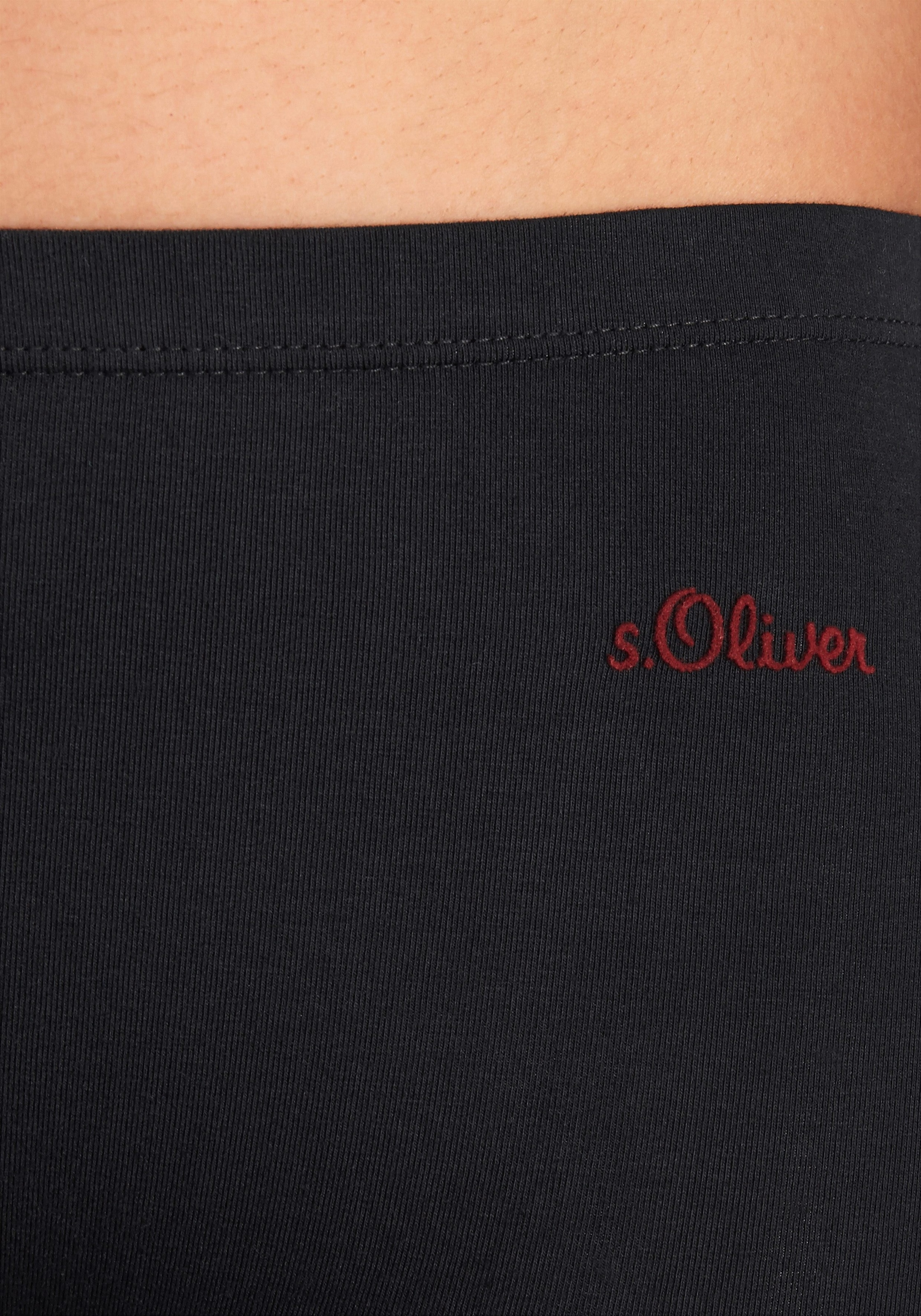 s.Oliver Panty, (Packung, 3 St.), aus elastischer Baumwoll-Qualität