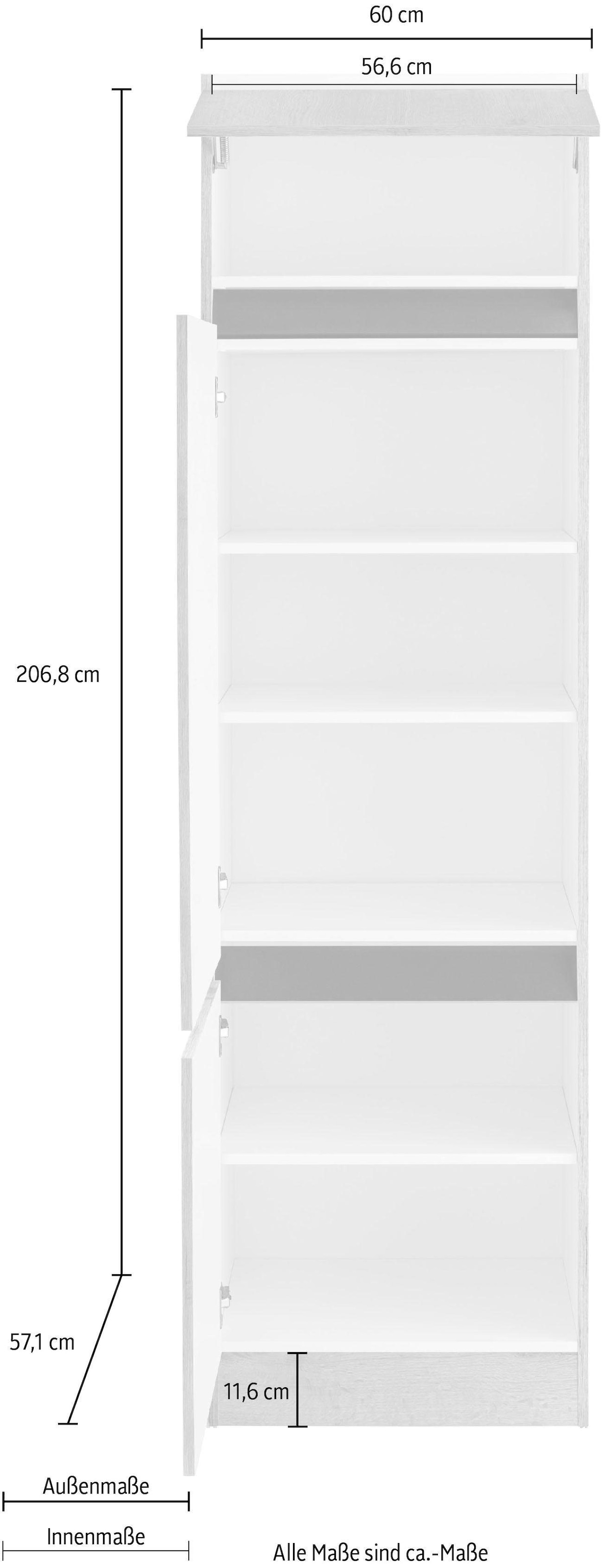 OPTIFIT Seitenschrank Jelmoli-Versand Breite 60 | cm »Roth«, bestellen online