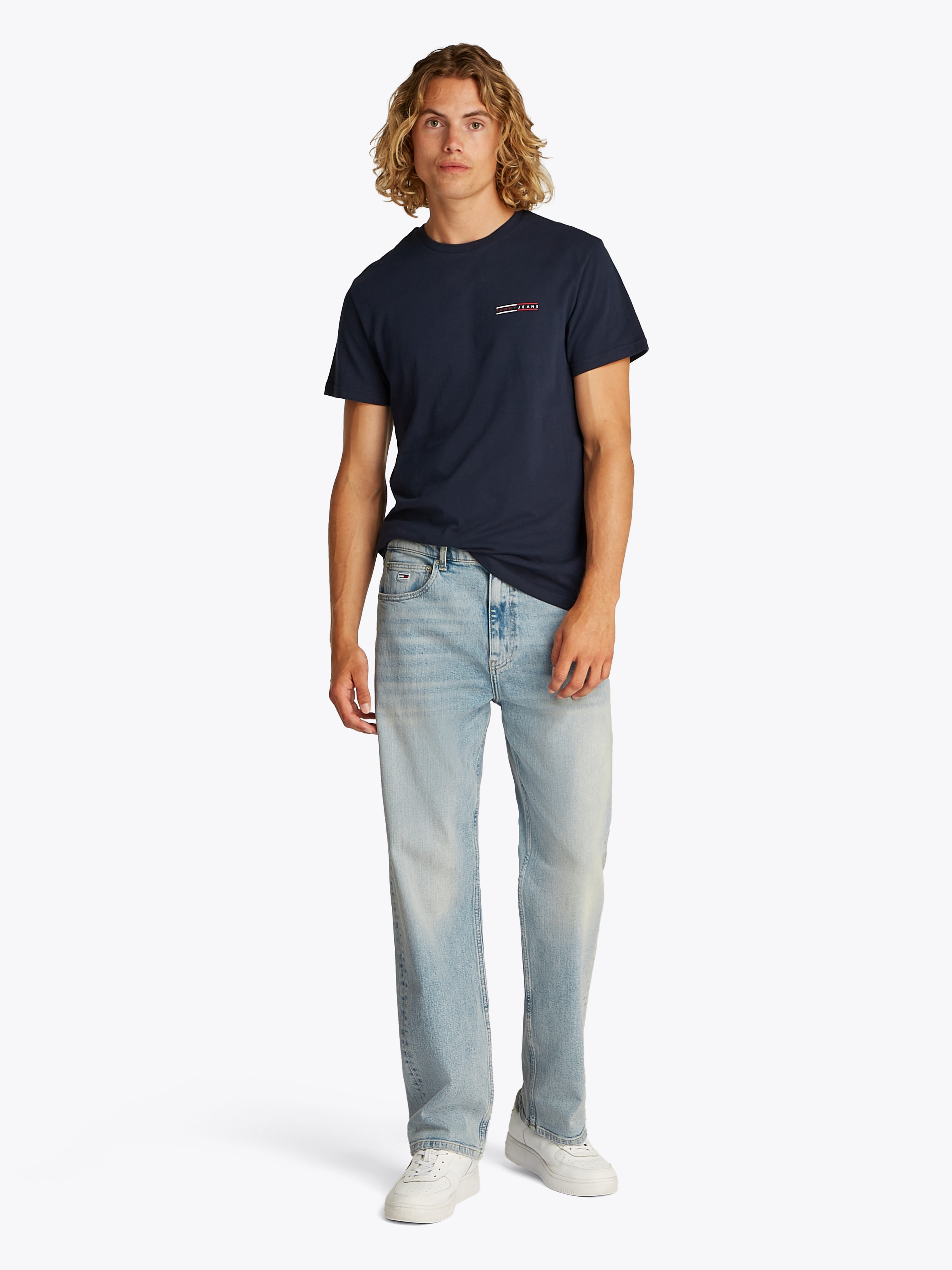 Tommy Jeans Regular-fit-Jeans »Otis Regular Straight«, Mit Gürtelschlaufen