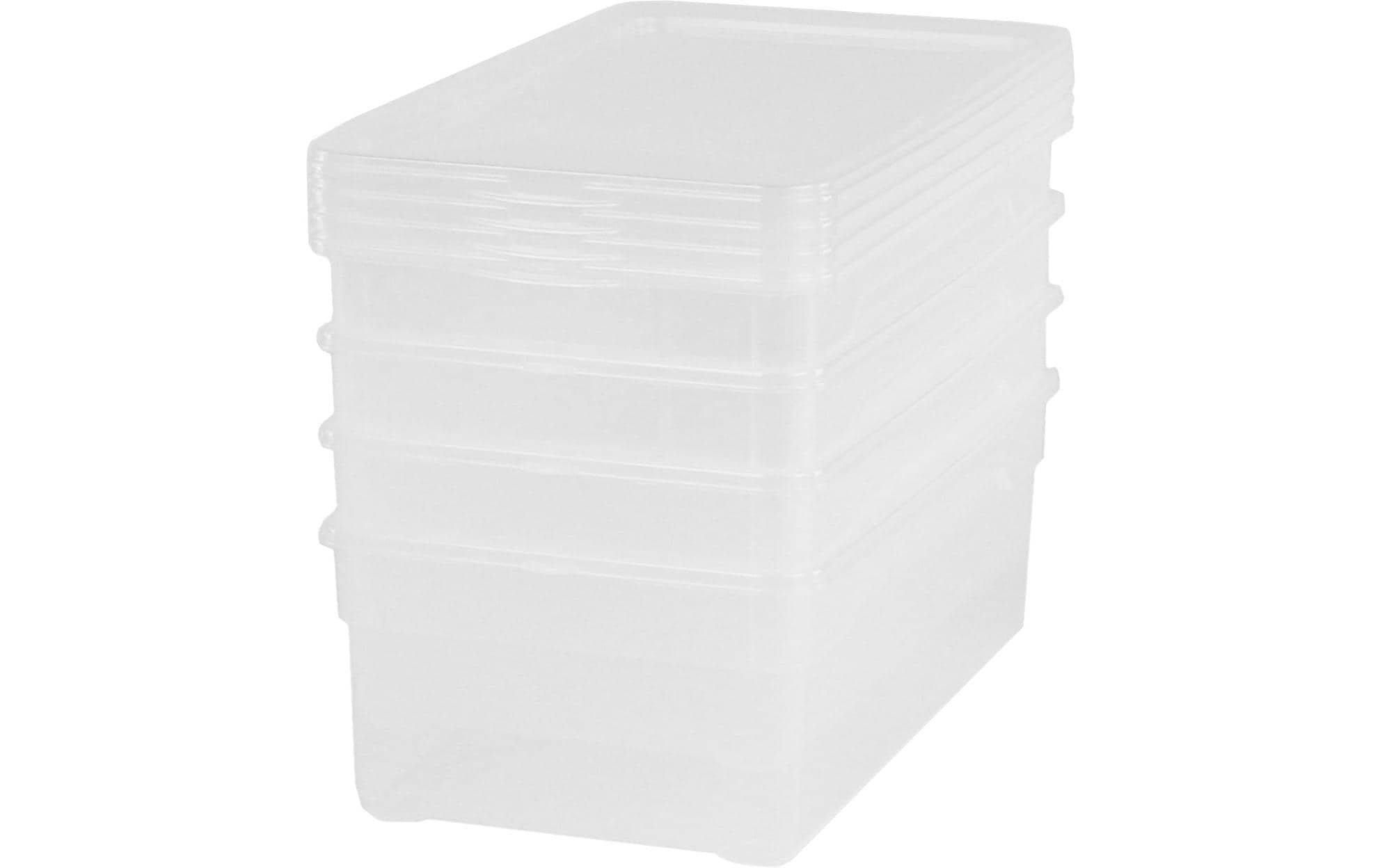 ROTHO Aufbewahrungsbox »Lady Shoe Transparent, 4 tlg.«, (4 St.)