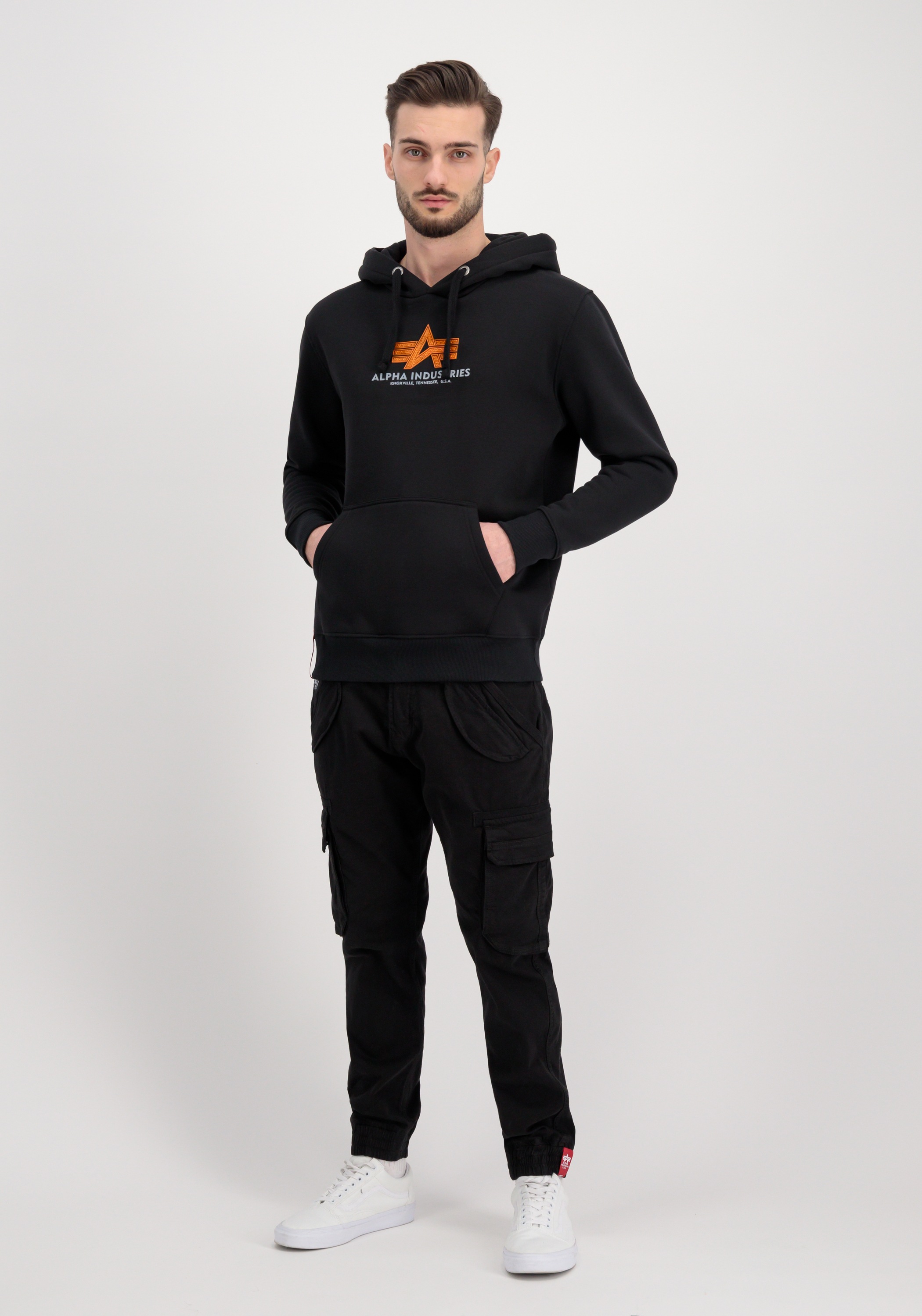 Alpha Industries Hoodie »Alpha Industries Men - Hoodies Basic Hoodie BL Rubber«