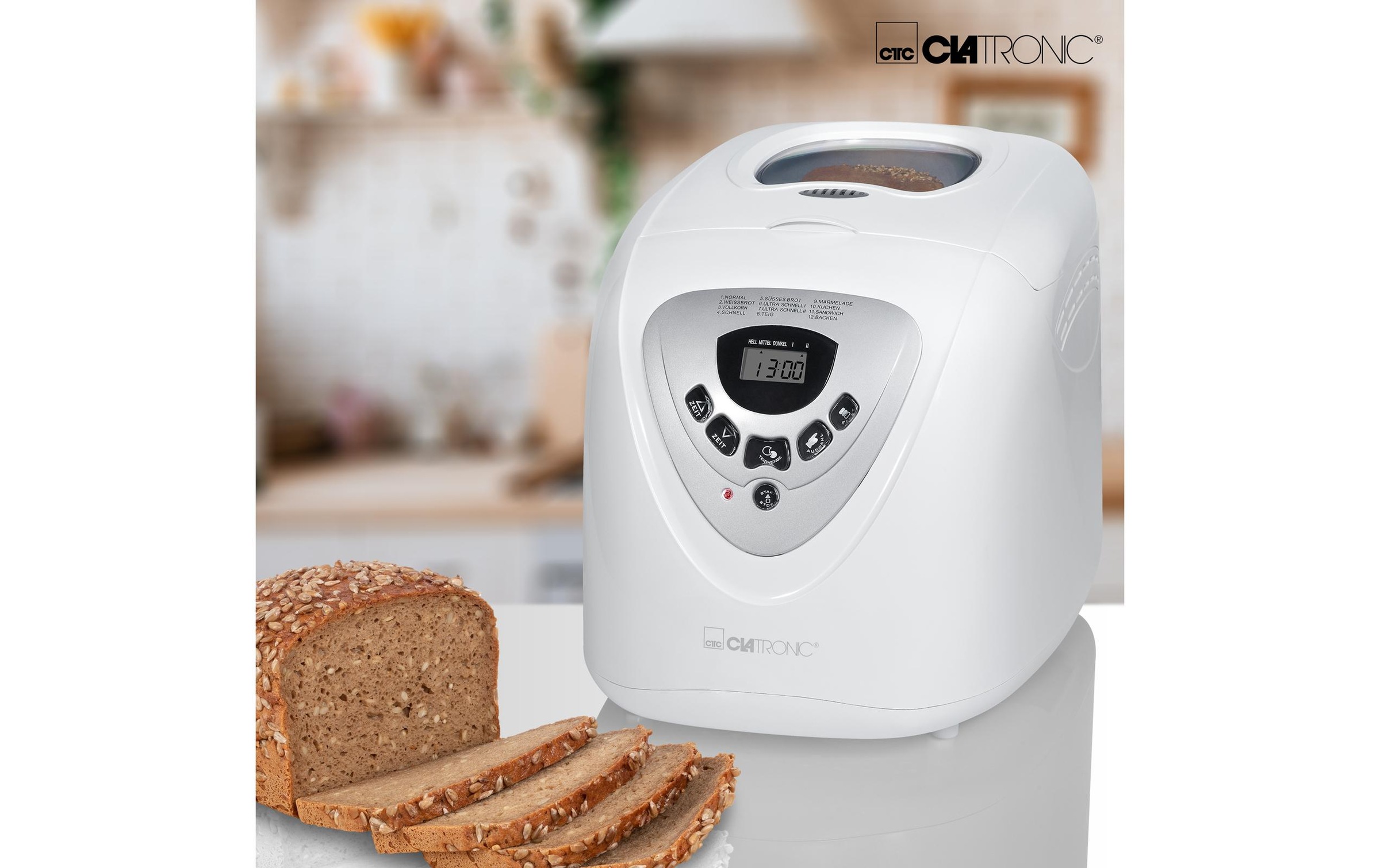 CLATRONIC Brotbackautomat »BBA 3505«, 12 Programme