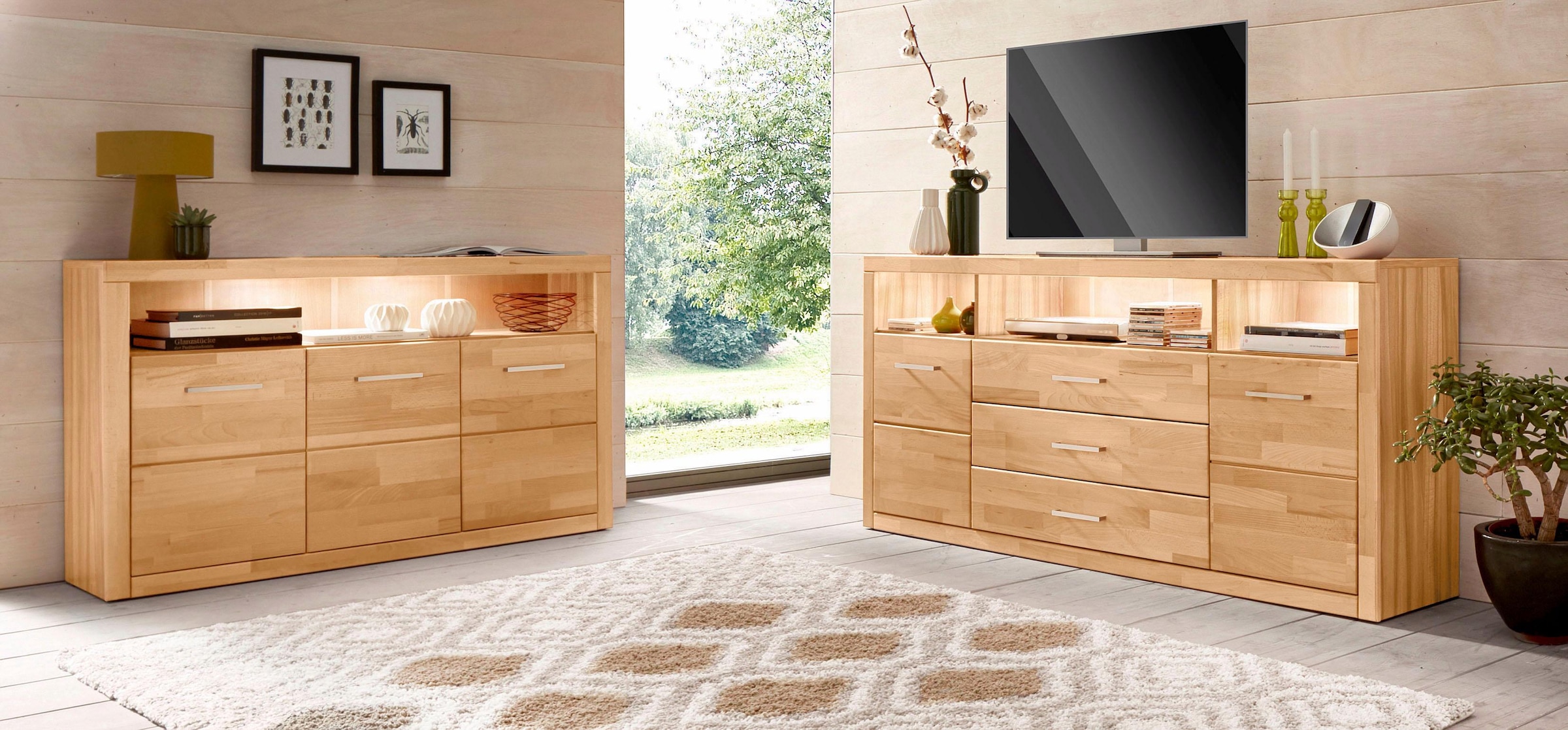 130 Woltra cm bestellen online Jelmoli-Versand »Ribe«, Sideboard Breite |