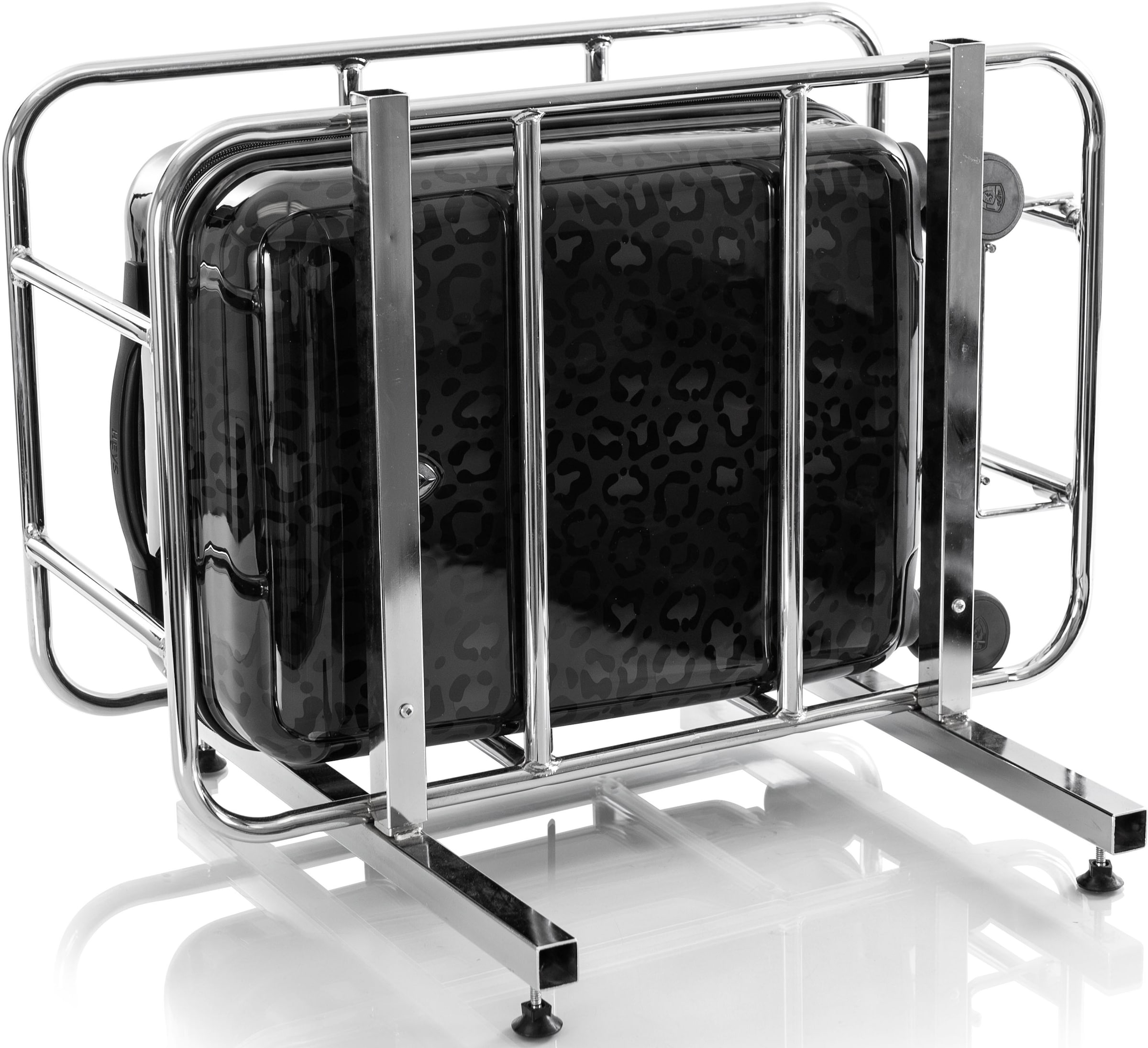Heys Hartschalen-Trolley »Leopard, 53 cm«, 4 Rollen, Heys x Joachim Llambi Handgepäck-Koffer Reisegepäck