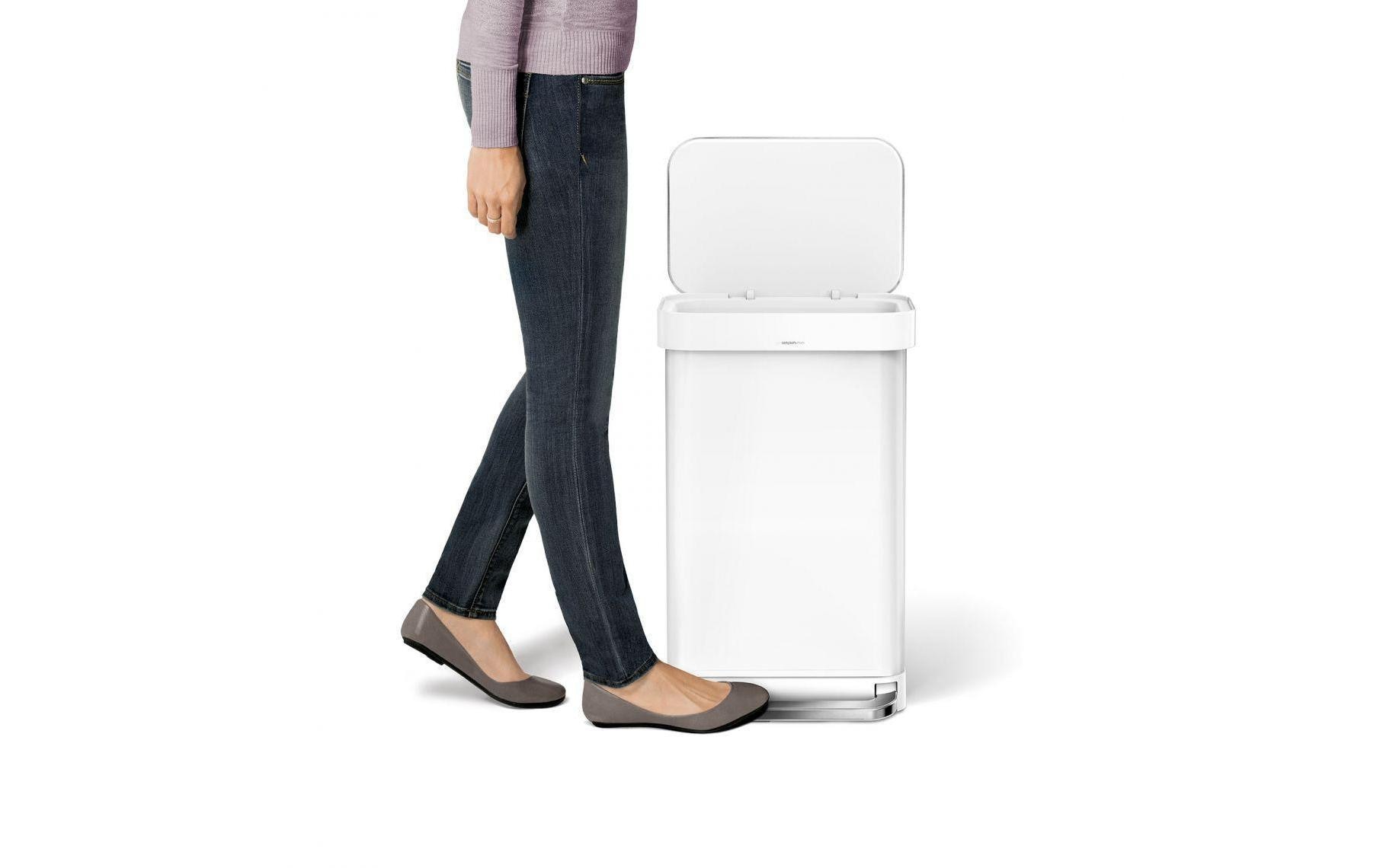 simplehuman Mülleimer »45L«, 1 Behälter