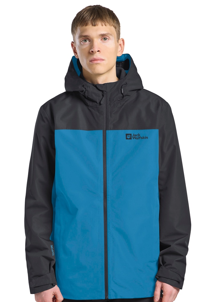 Jack Wolfskin 3-in-1-Funktionsjacke »MOONRISE 3IN1 JKT W«, mit Kapuze, 3in1, atmungsaktiv, Übergangsjacke