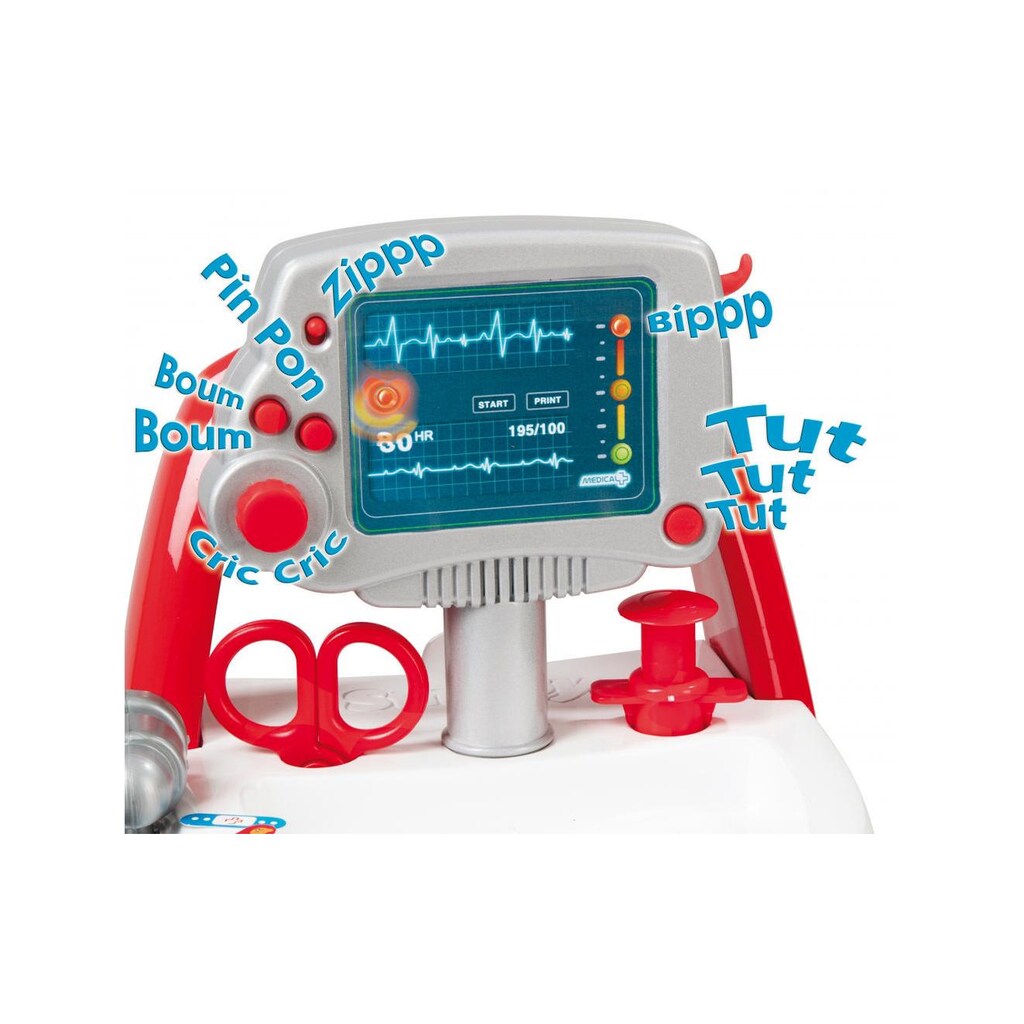 Smoby Spielzeug-Arztkoffer »Elektronischer Doktor Trolley«, (Set)