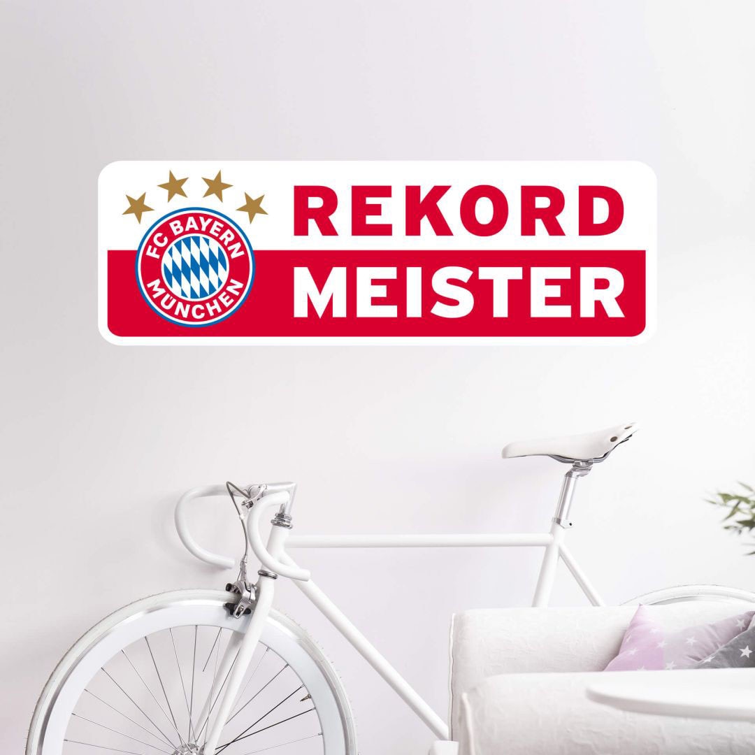 Wall-Art Wandtattoo »Rekordmeister Bayern Jelmoli-Versand | shoppen München«, online (1 St.)