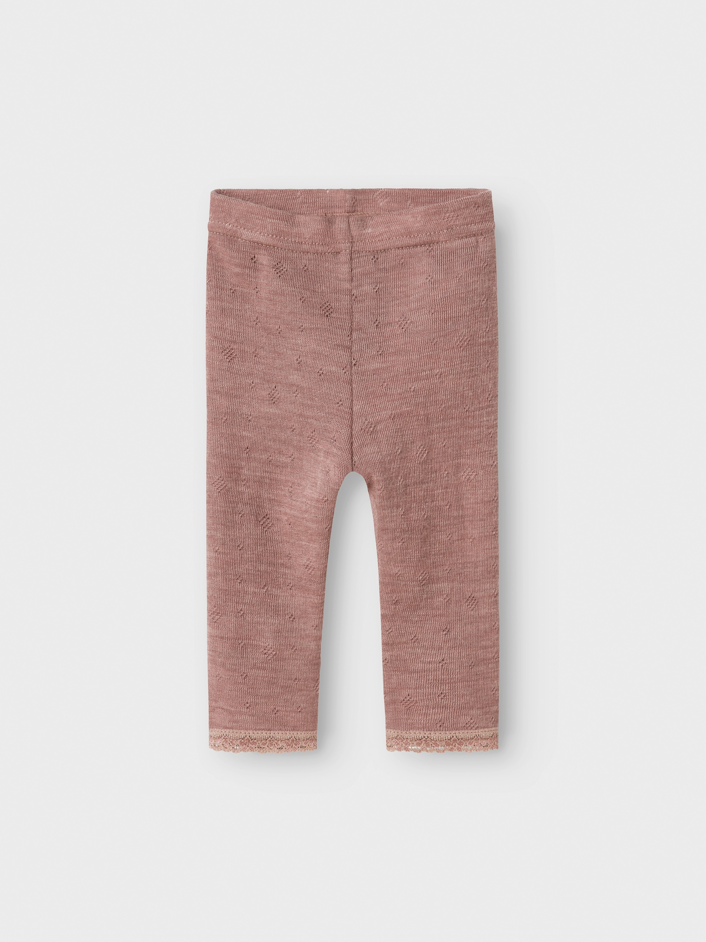 Name It Leggings »NBFWANG WOOL NEEDLE LEGGING SOLID NOOS« aus reiner Merinowolle