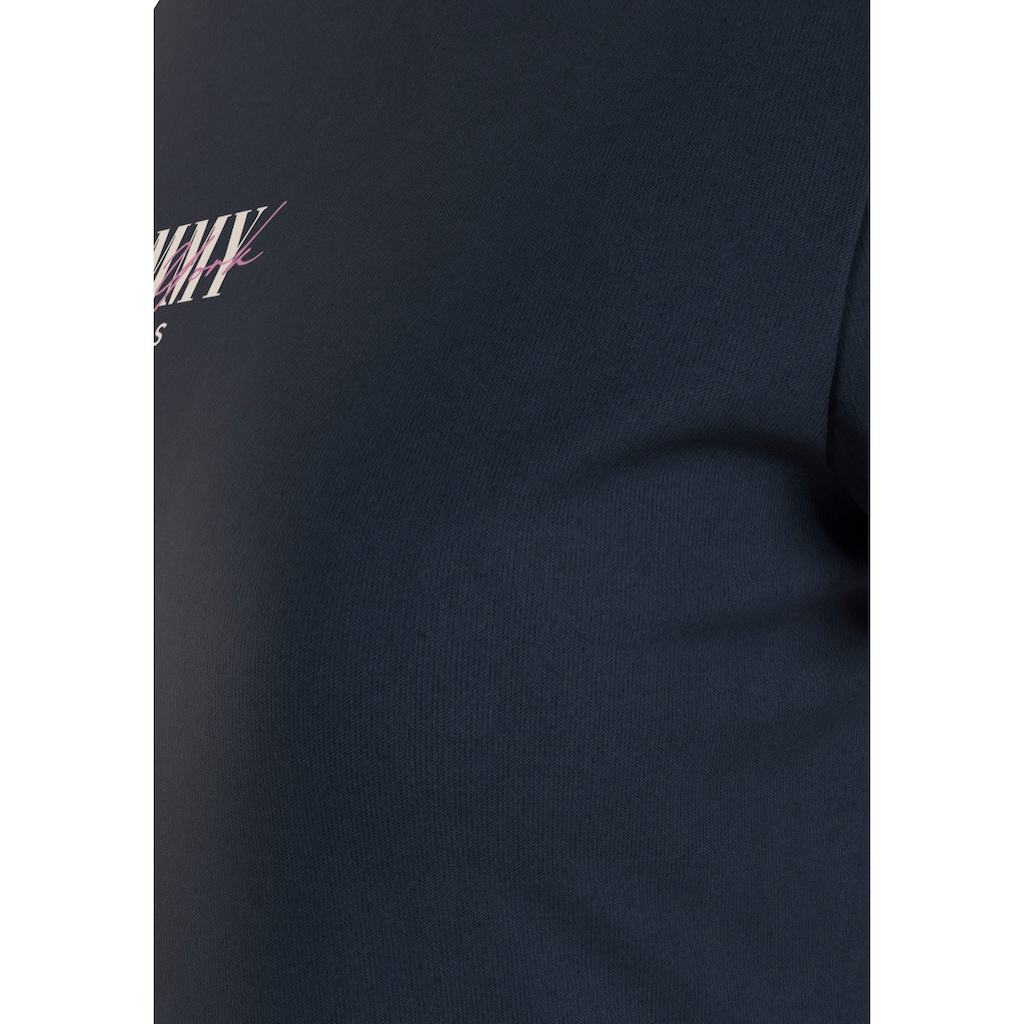 Tommy Jeans Rundhalsshirt »Rib Slim Essential Logo«
