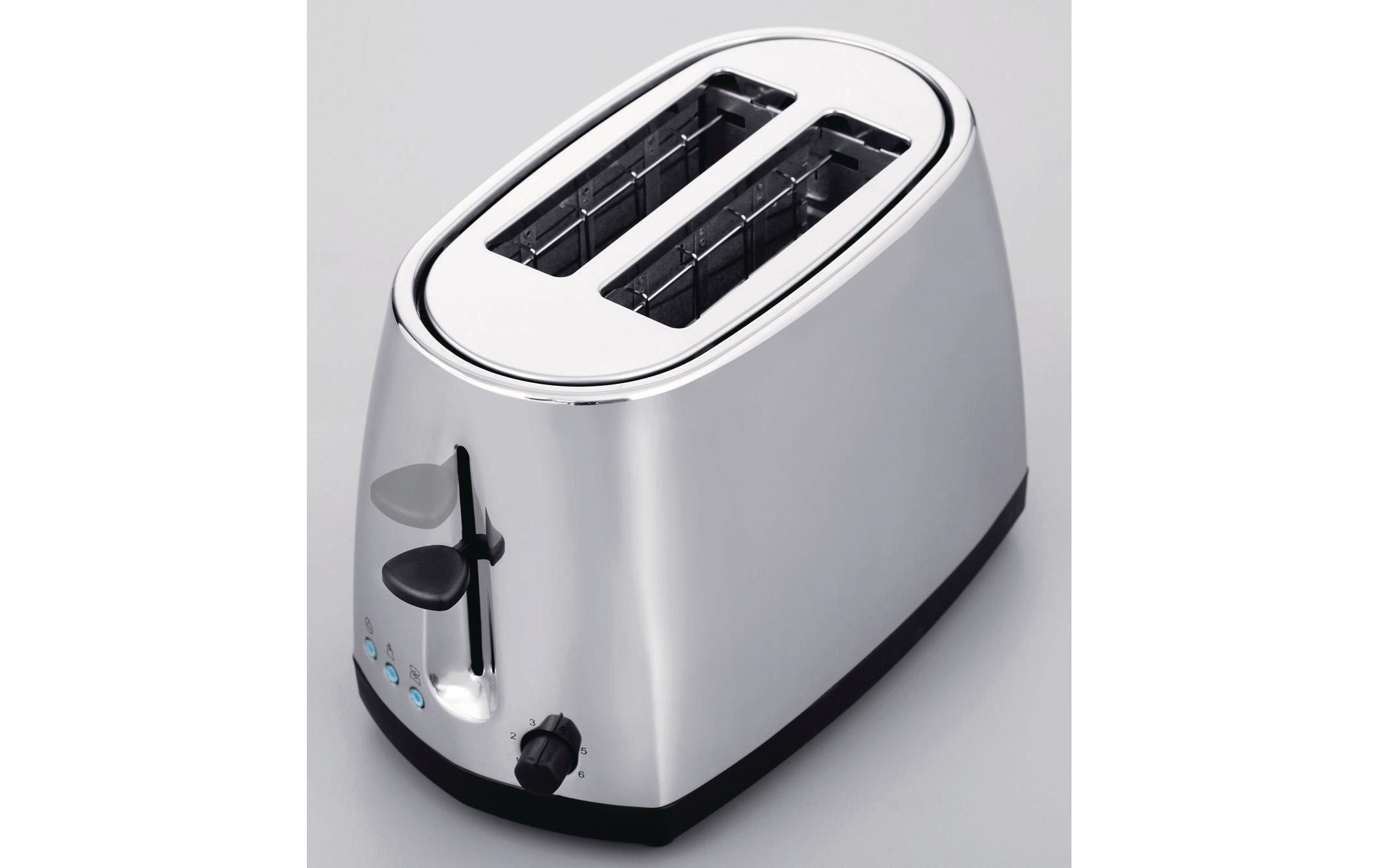 KOENIG Toaster »Chrome Line«, für 2 Scheiben, 1000 W