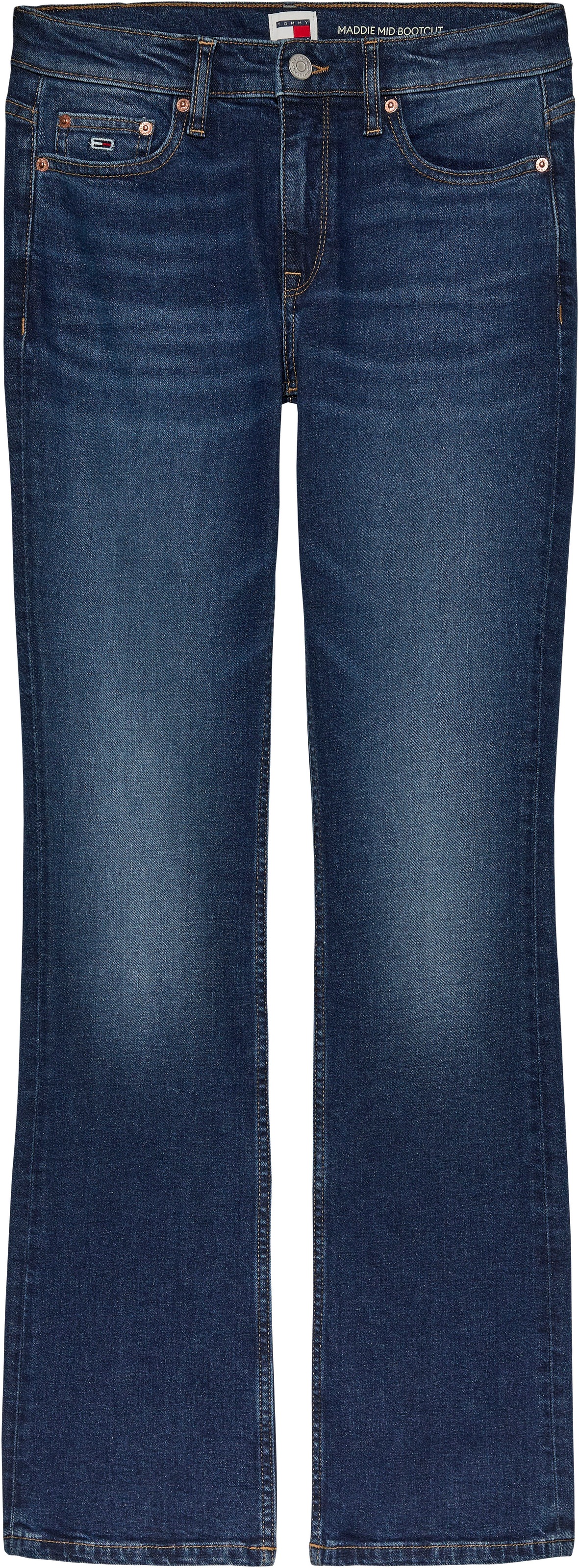 Tommy Jeans Bootcut-Jeans »MADDIE MD BC DH5161«, mit Logo-Badge und Stickereien