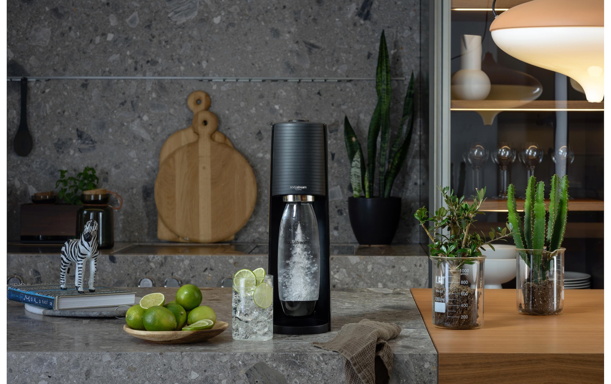 SodaStream Wassersprudler »Terra Schwarz«