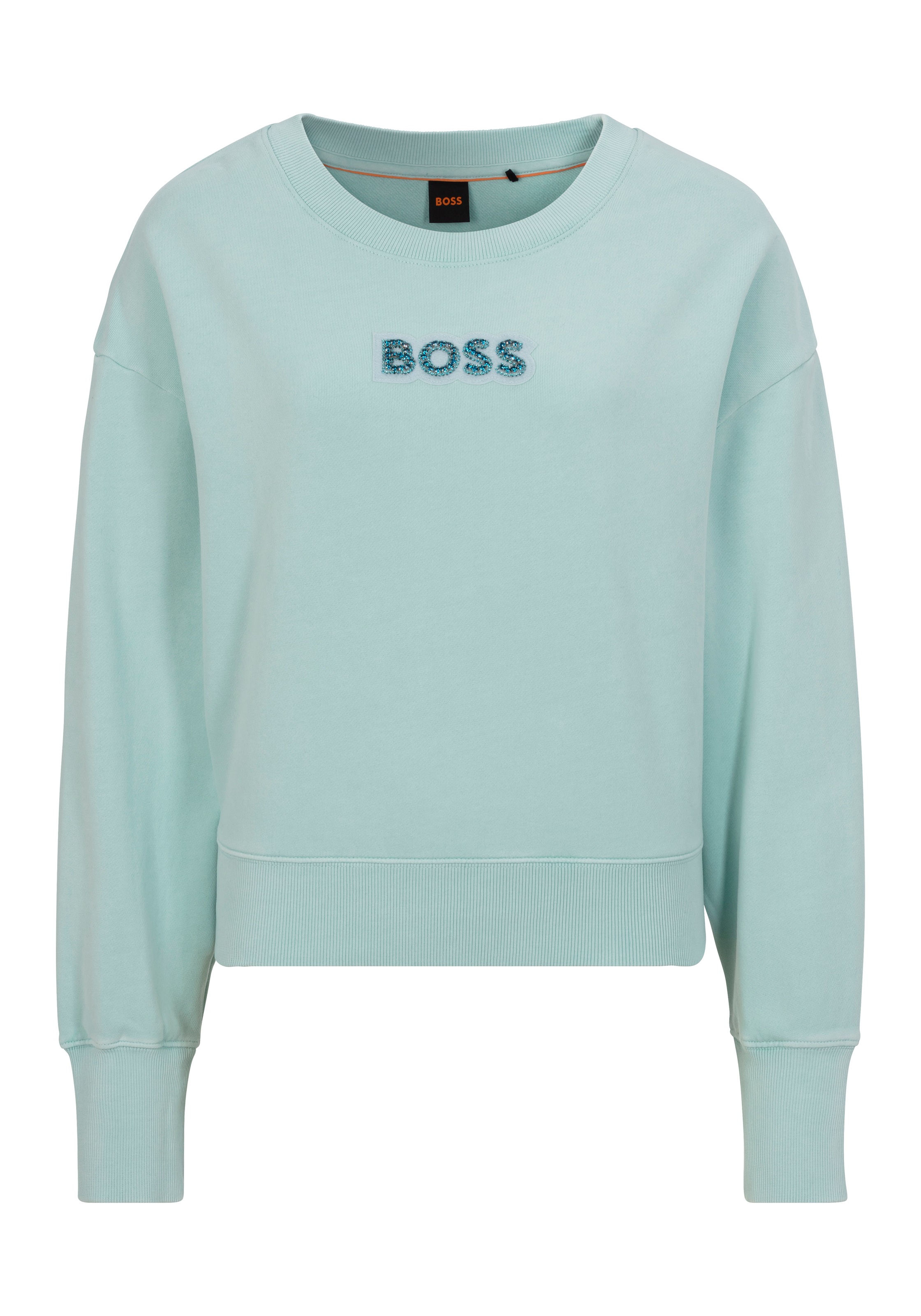 BOSS ORANGE Sweatshirt »C_Elay_stonebadge«, mit BOSS Logo