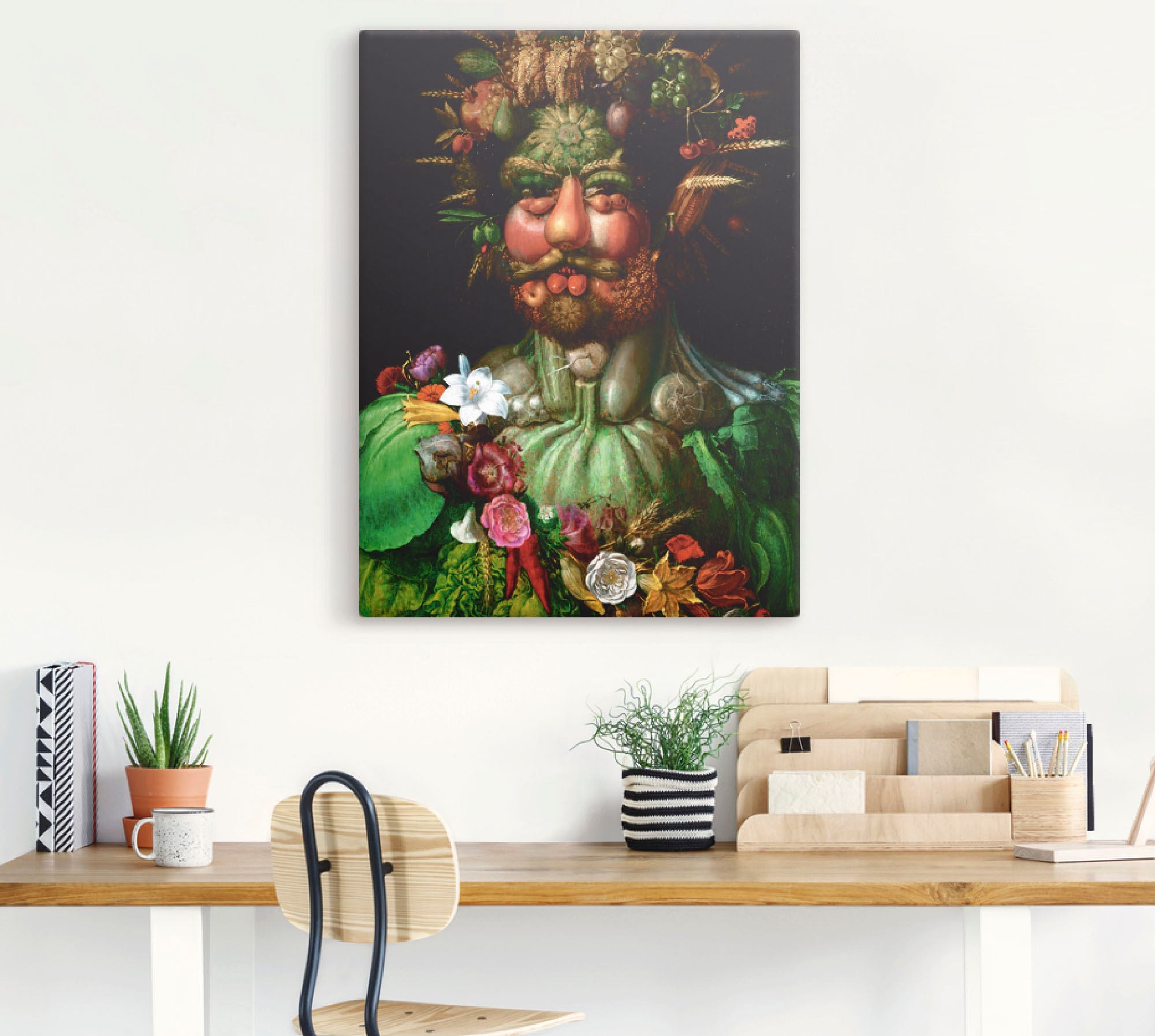 Artland Wandbild »Vertumnus (Kaiser Rudolf II.). 1590«, Porträts, (1 St.), als Leinwandbild, Poster in verschied. Grössen