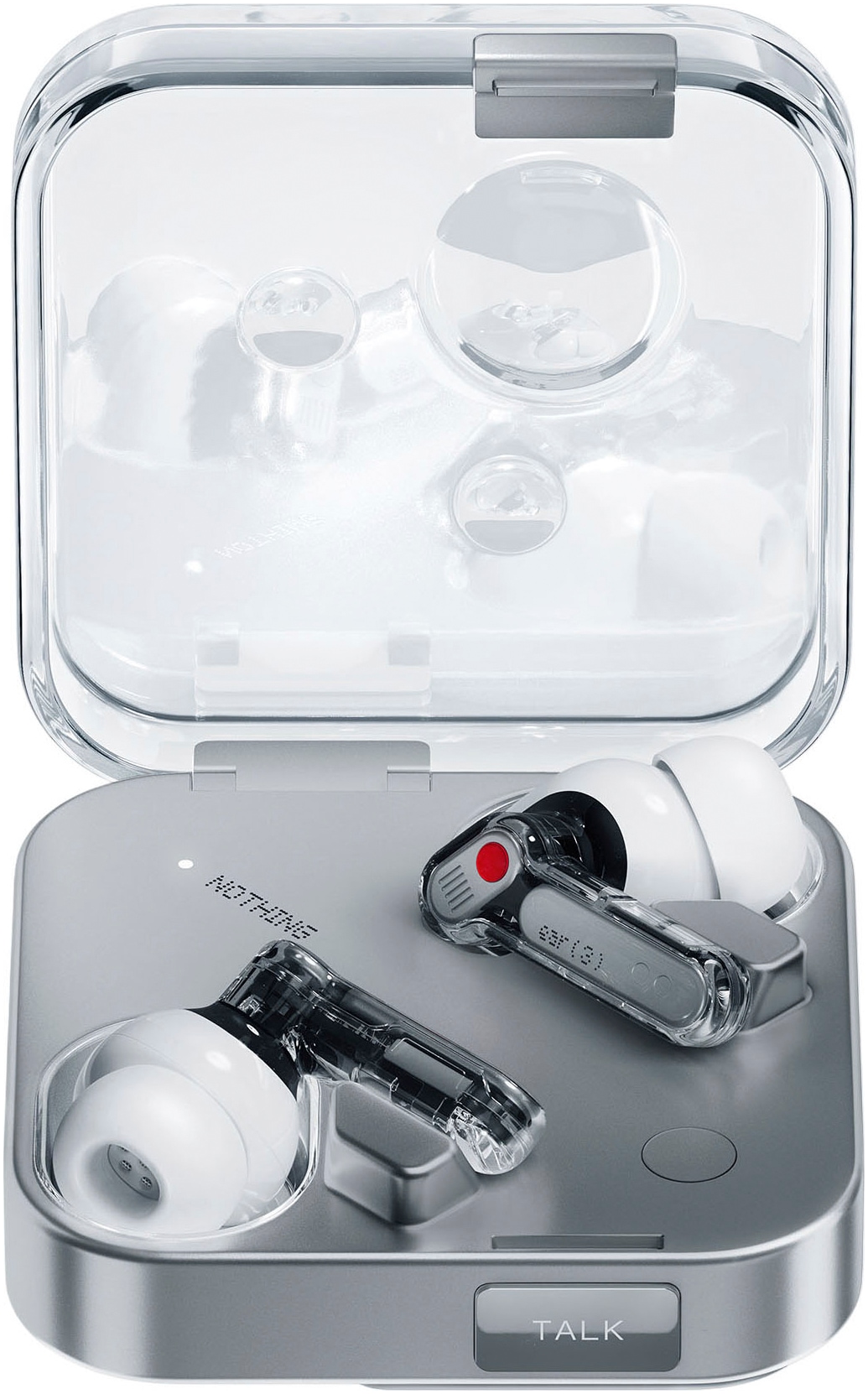 NOTHING wireless In-Ear-Kopfhörer "Ear (3)" Bluetooth Active Noise Cancelling (ANC) Echo Noise Cancellation integrierte Steuerung für Anrufe und Musik