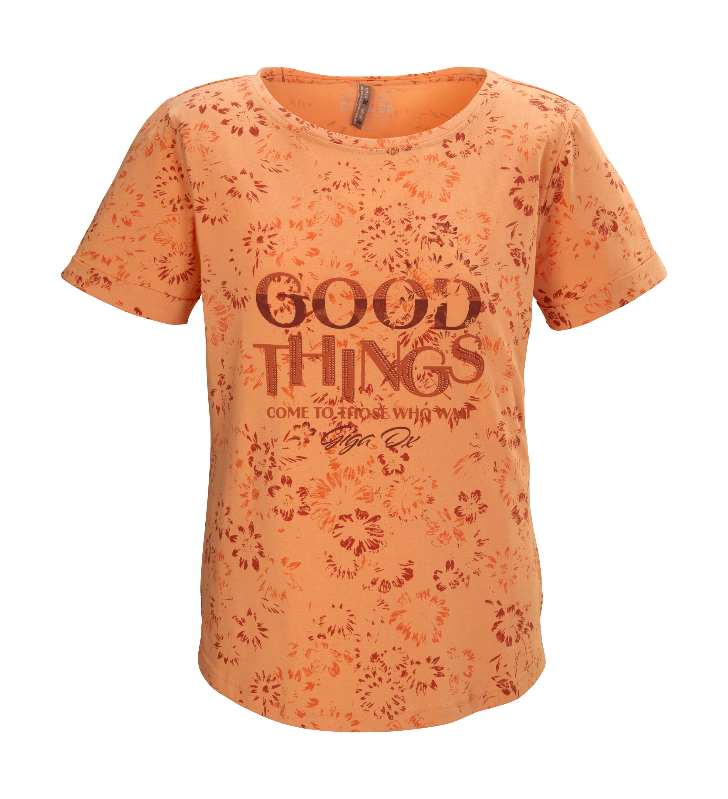G.I.G.A. DX by killtec T-Shirt »GS 47 WMN TSHRT« Florales Damen T-Shirt, elastisch, hoher Baumwollanteil, bequem