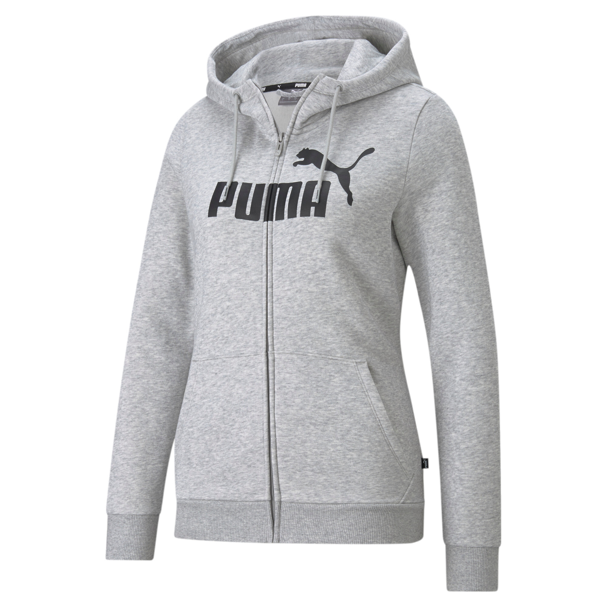 PUMA Kapuzensweatshirt »ESS LOGO FULL-ZIP HOODIE FL«