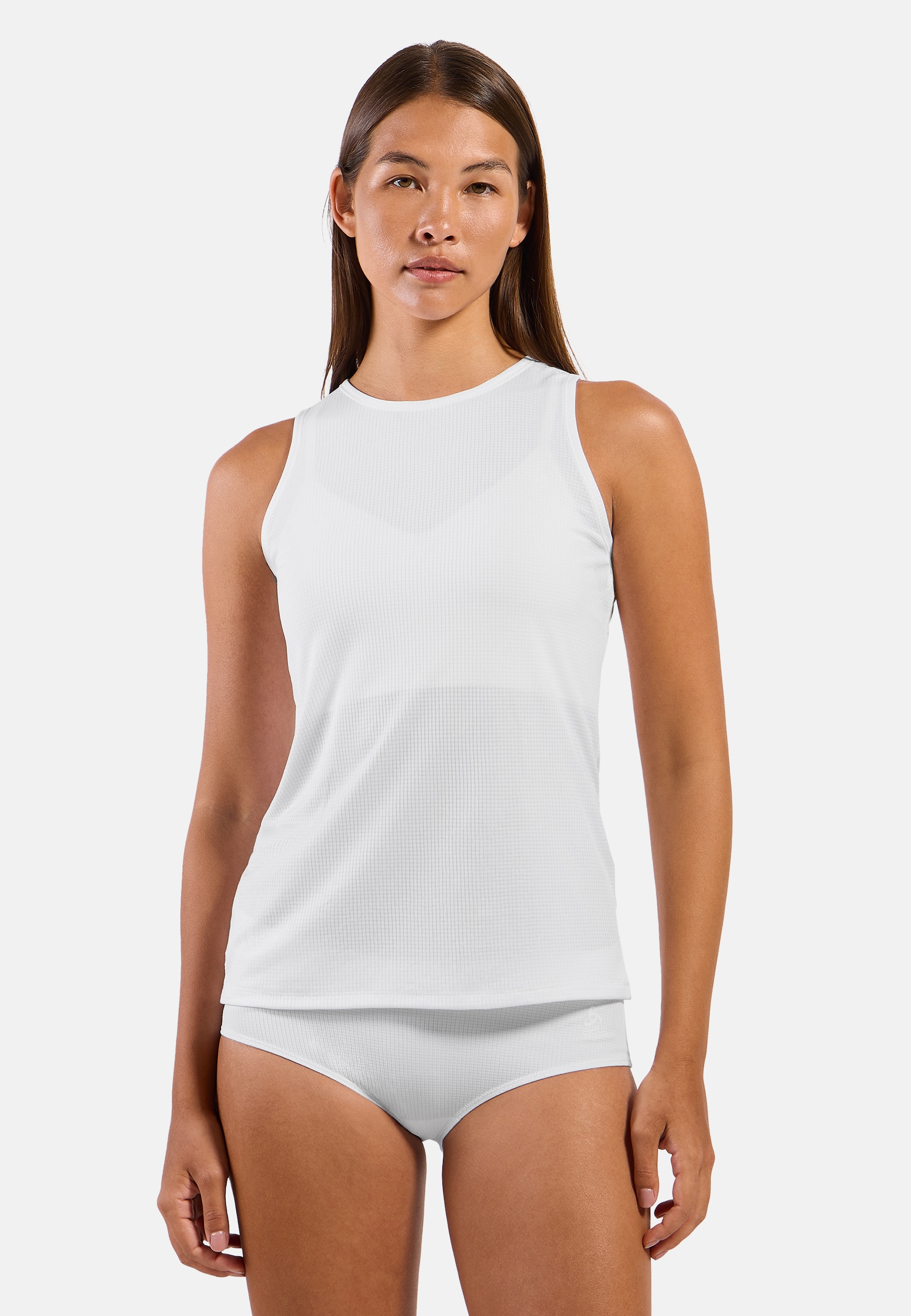 Odlo Funktionstop "BL TOP crew neck singlet-ACTIVE LIGHT" mit Rundhalsausschnitt, in normaler Länge, atmungsaktiv
