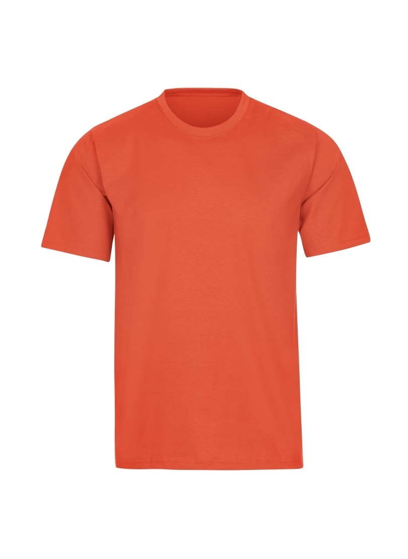 Trigema T-Shirt »TRIGEMA T-Shirt DELUXE Baumwolle«, (1 tlg.)